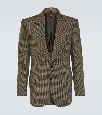 Tom Ford o1w1db10724 Shelton Fit Wool Jacket in Multicolor Size US L / EU 52-54 / 3 - 1 Thumbnail