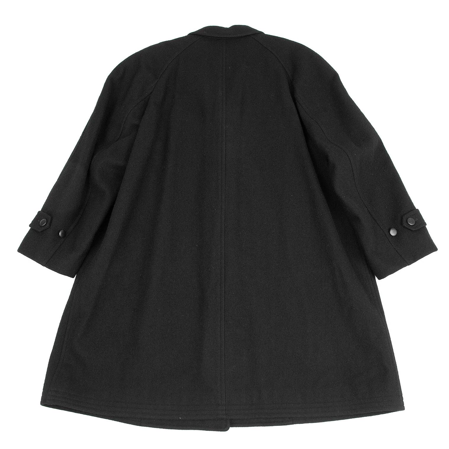 Comme des Garcons Homme Plus Melton Duffle Coat in Black, Size M Size US M / EU 48-50 / 2 - 17 Thumbnail