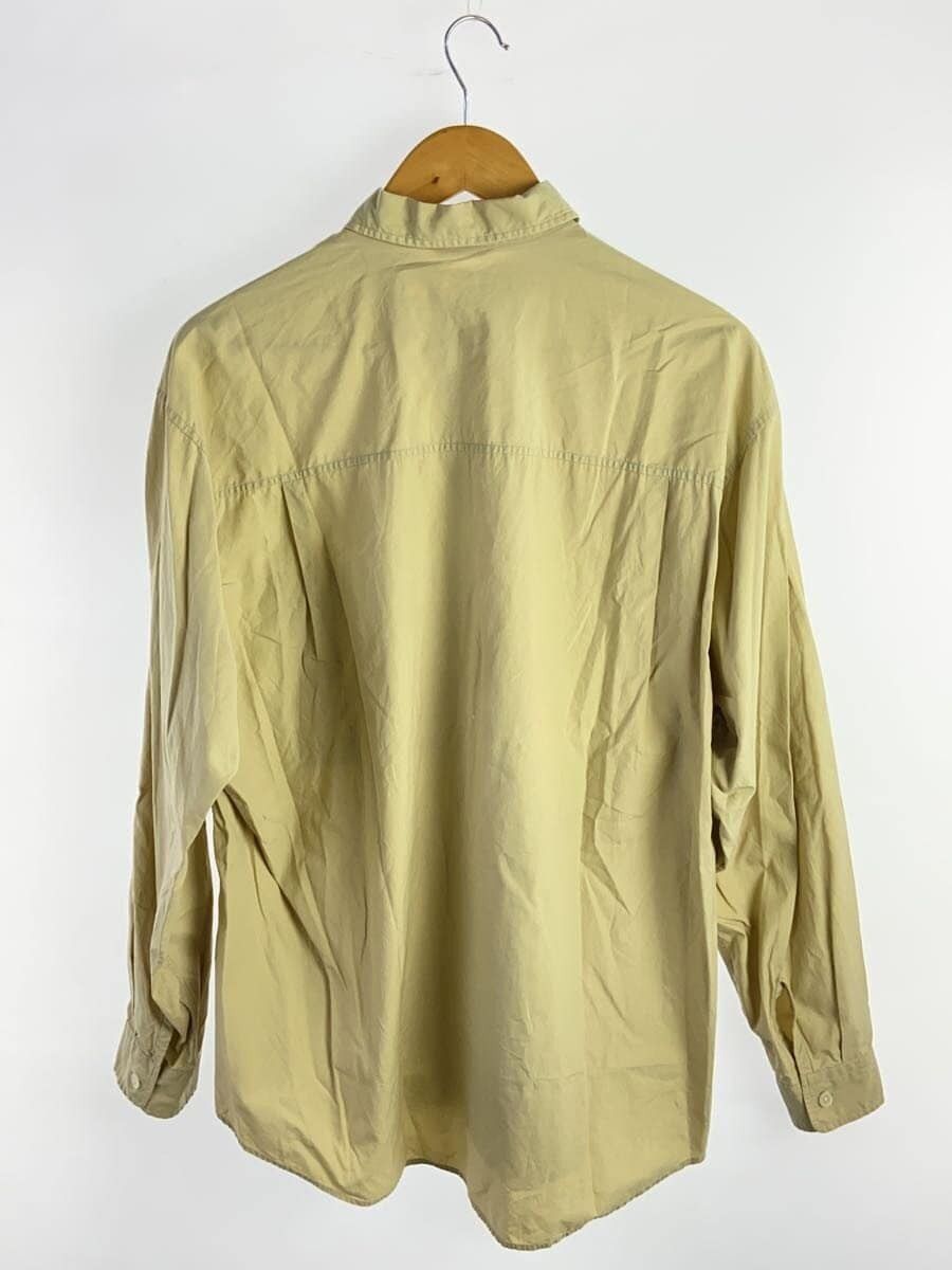 Auralee Beige Cotton Long-sleeved Shirt Size US XL / EU 56 / 4 - 2 Thumbnail