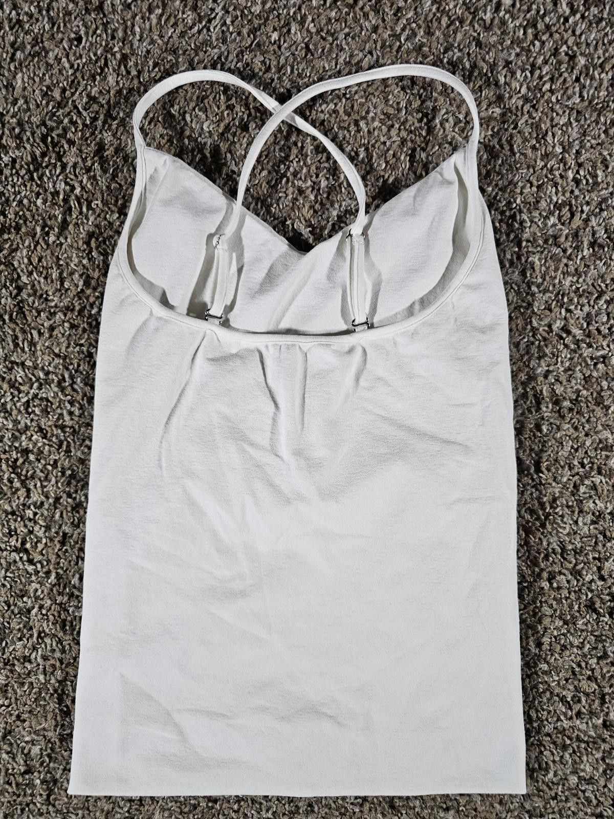 Theory Theory 0S White Made In USA Tank Top Size M / US 6-8 / IT 42-44 - 3 Thumbnail