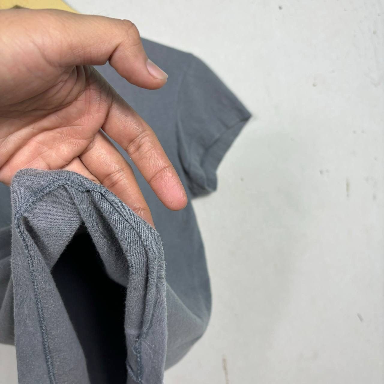 agnes b. Vintage Agnès b. Paris Grey Tee Size 1 Minimalist Chic Size US S / EU 44-46 / 1 - 7 Thumbnail