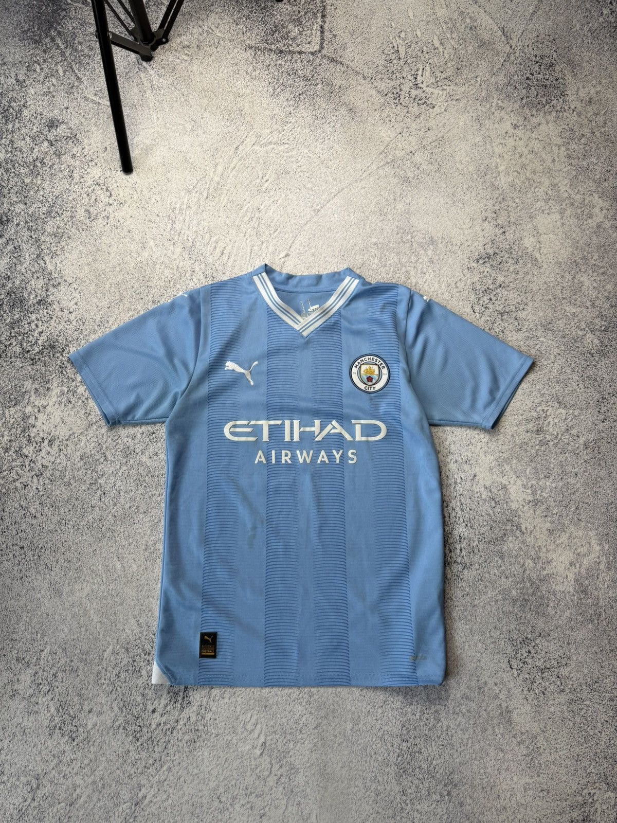 Puma Puma Mens Manchester City 2023 Home Jersey Soccer Blokecore Size US S / EU 44-46 / 1 - 1 Thumbnail