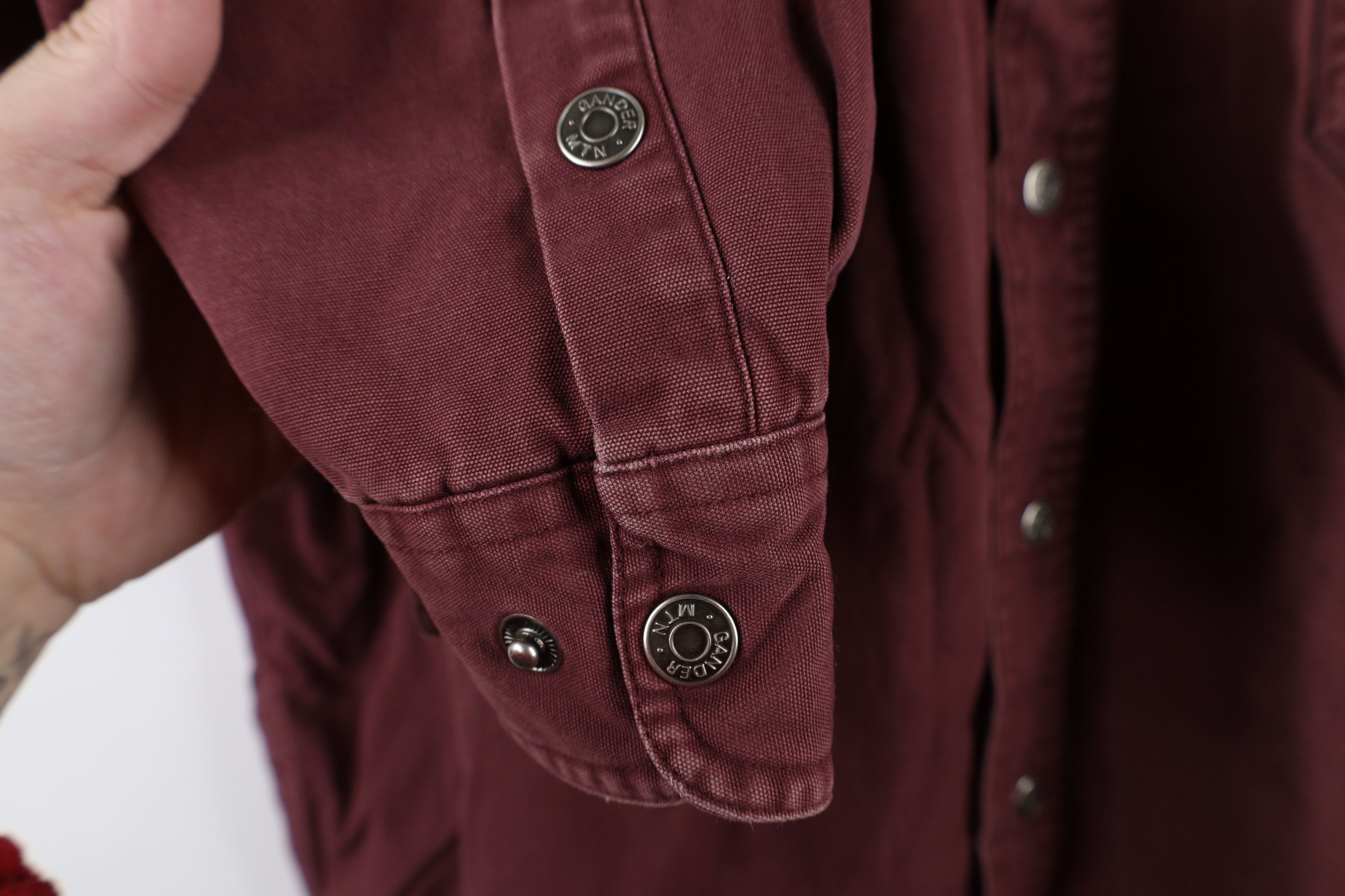 Vintage Vintage Gander Mountain Lined Canvas Button Shirt Jacket Size US XL / EU 56 / 4 - 4 Thumbnail
