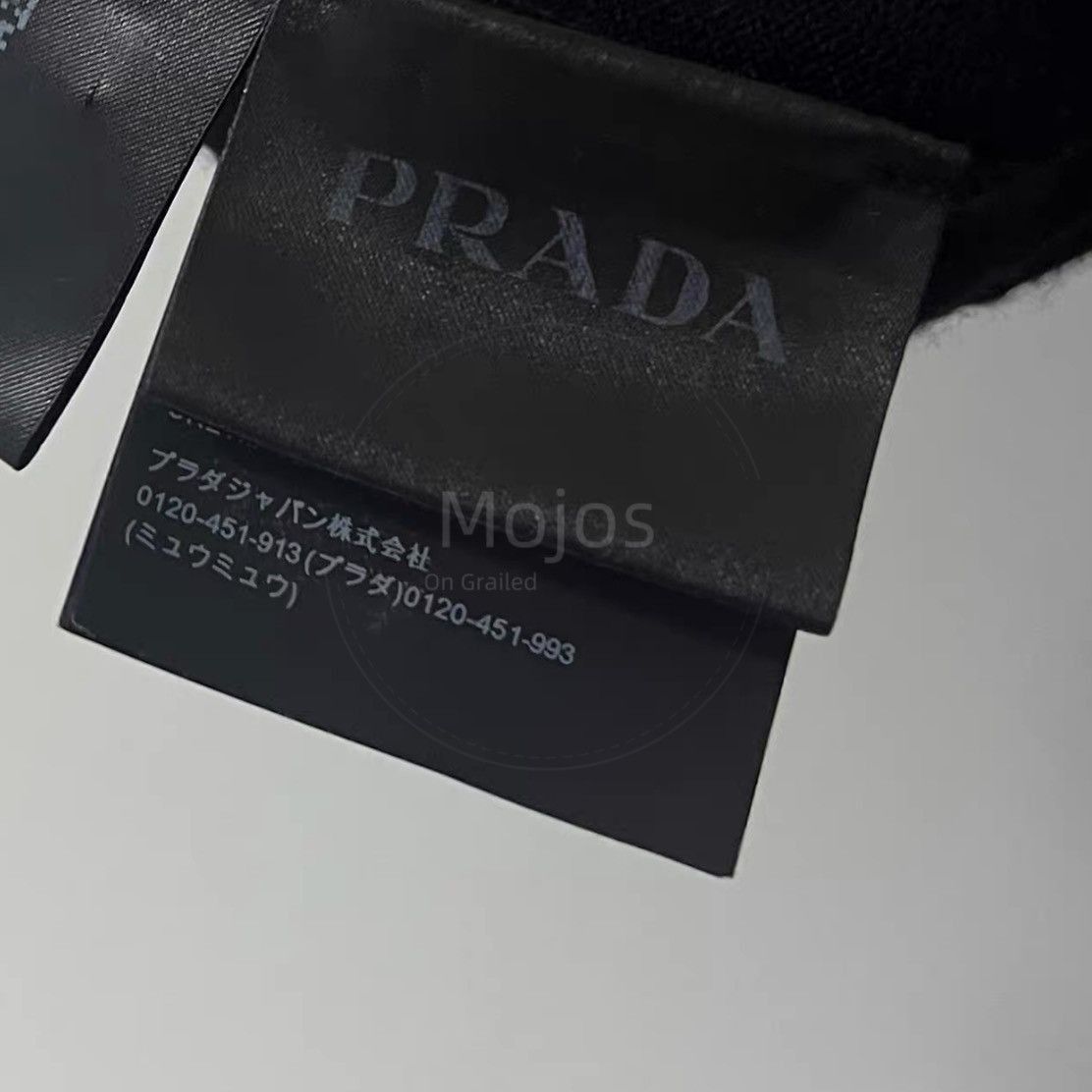 Prada Sz 44 Prada Logo Stitch Knitwear Sweater-2508 Size US S / EU 44-46 / 1 - 5 Thumbnail