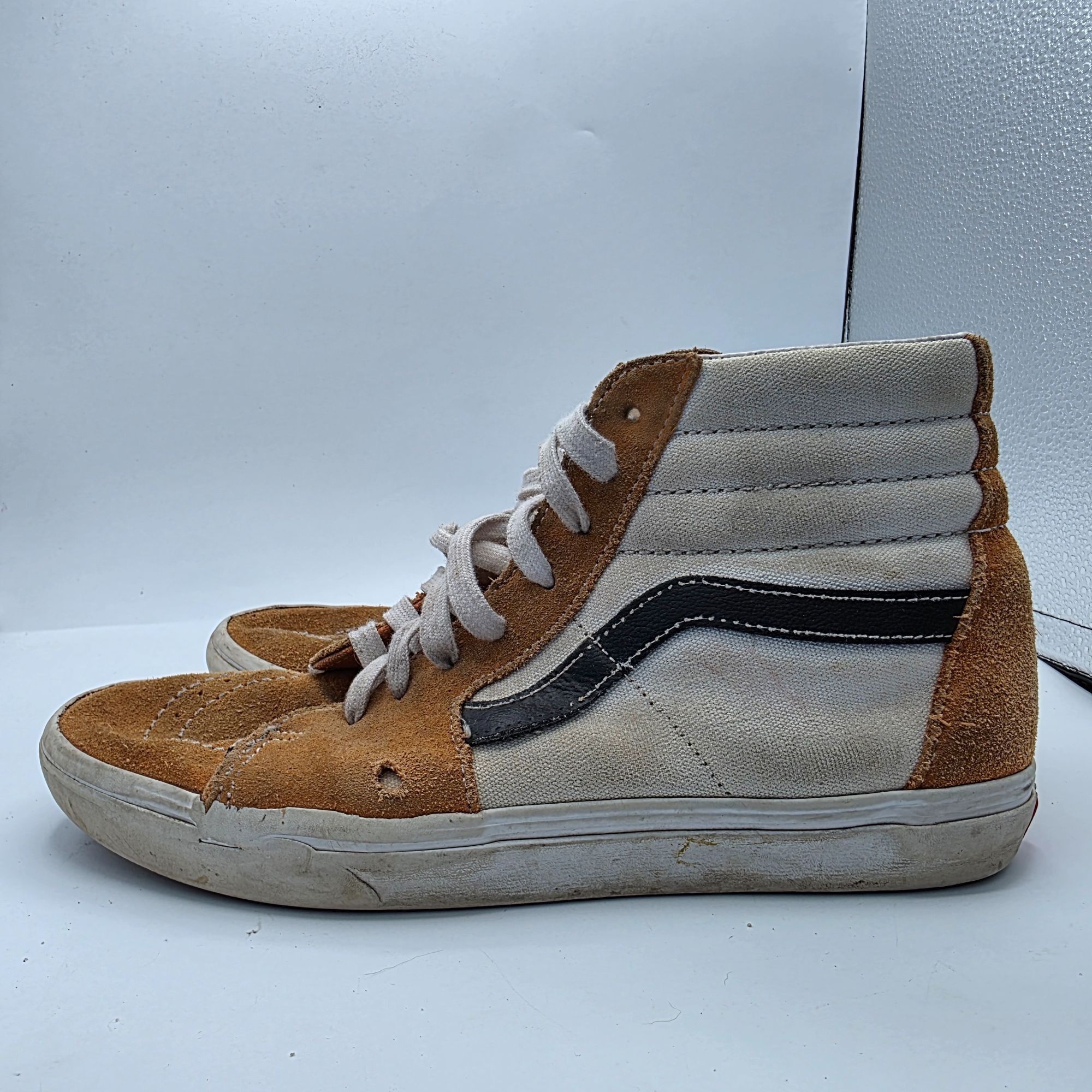 Vans Vans Sk8 Hi Retro Sport Mens Size 9 Apricot Orange True Whit Size US 9 / EU 42 - 15 Thumbnail