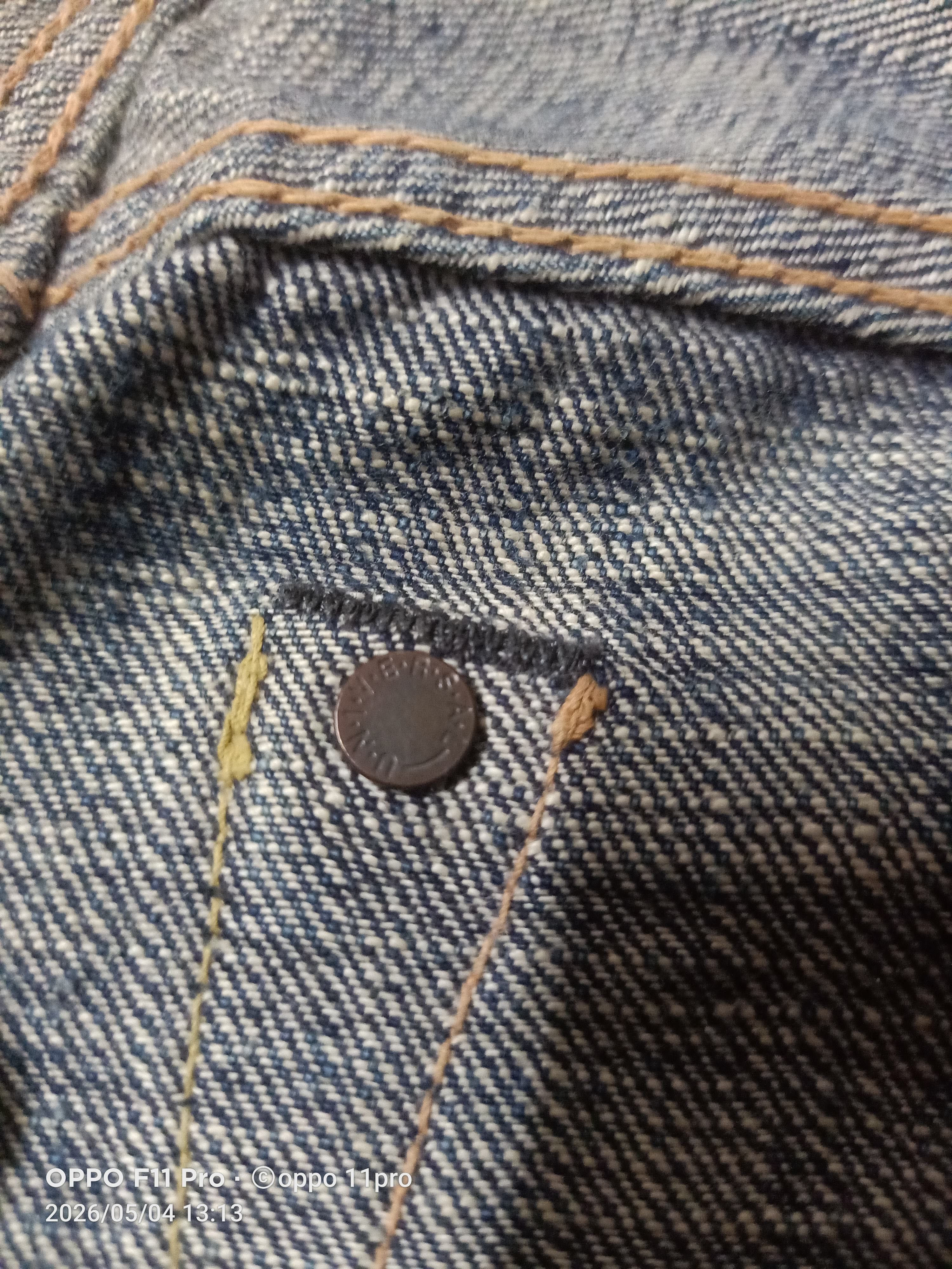 Oni Oni Denim 14oz Pure Blue Distressdenim Redselved Size US 30 / EU 46 - 25 Thumbnail