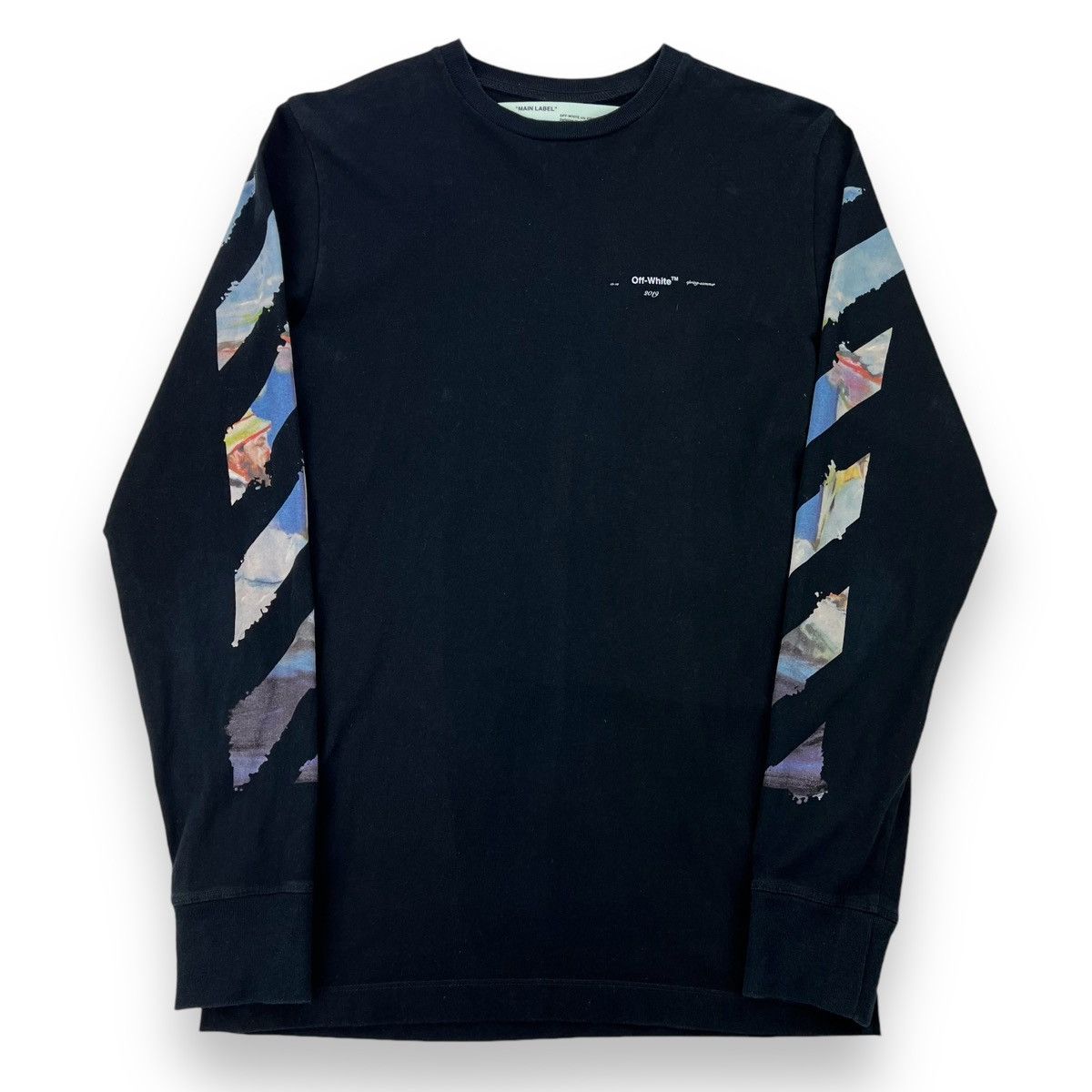 OFFWHITEシャツsize Lモネシリーズ