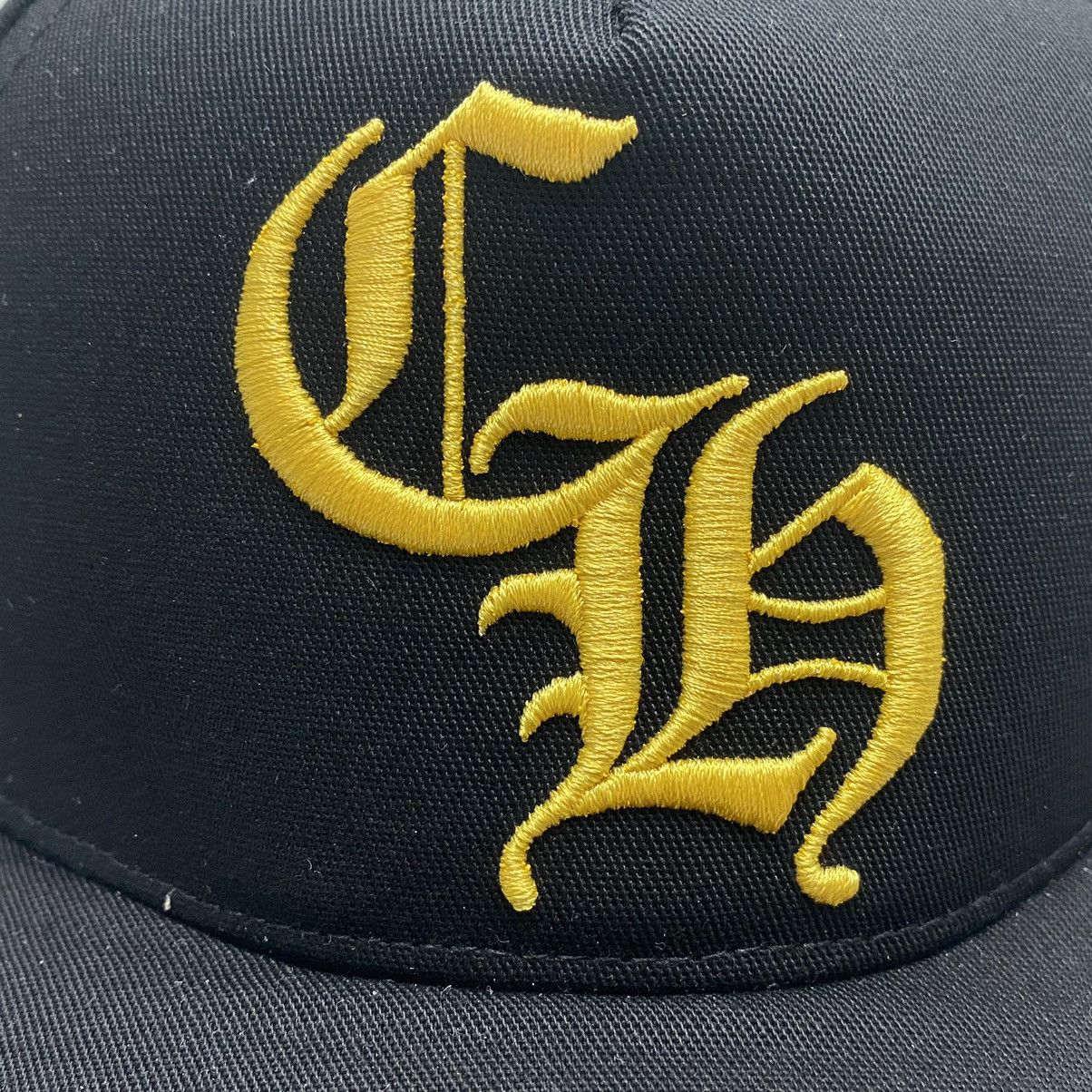 Chrome Hearts Trucker Hat CH black yellow