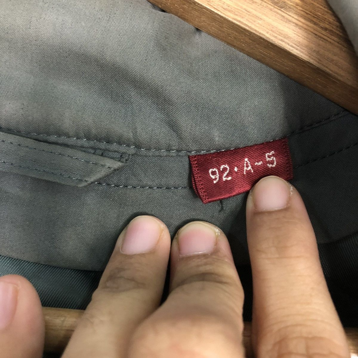 Yohji Yamamoto 🔥VINTAGE LONG JACKET D’URBAN DUCK CANVAS Size US M / EU 48-50 / 2 - 18 Thumbnail