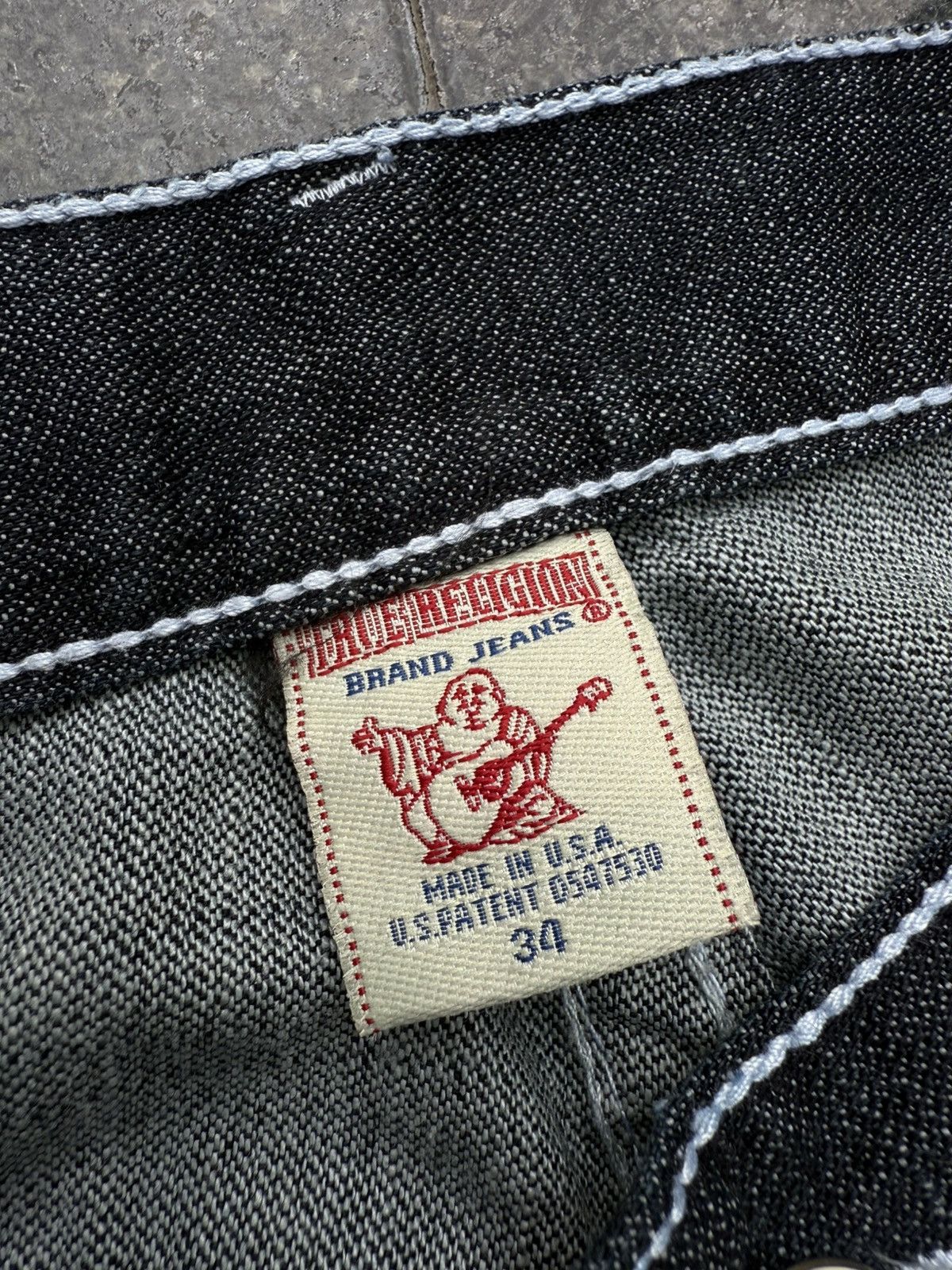 True Religion 90’s TRUE RELIGION RARE DENIM Y2K VINTAGE POCKET LOGO PANTS Size US 34 / EU 50 - 15 Thumbnail