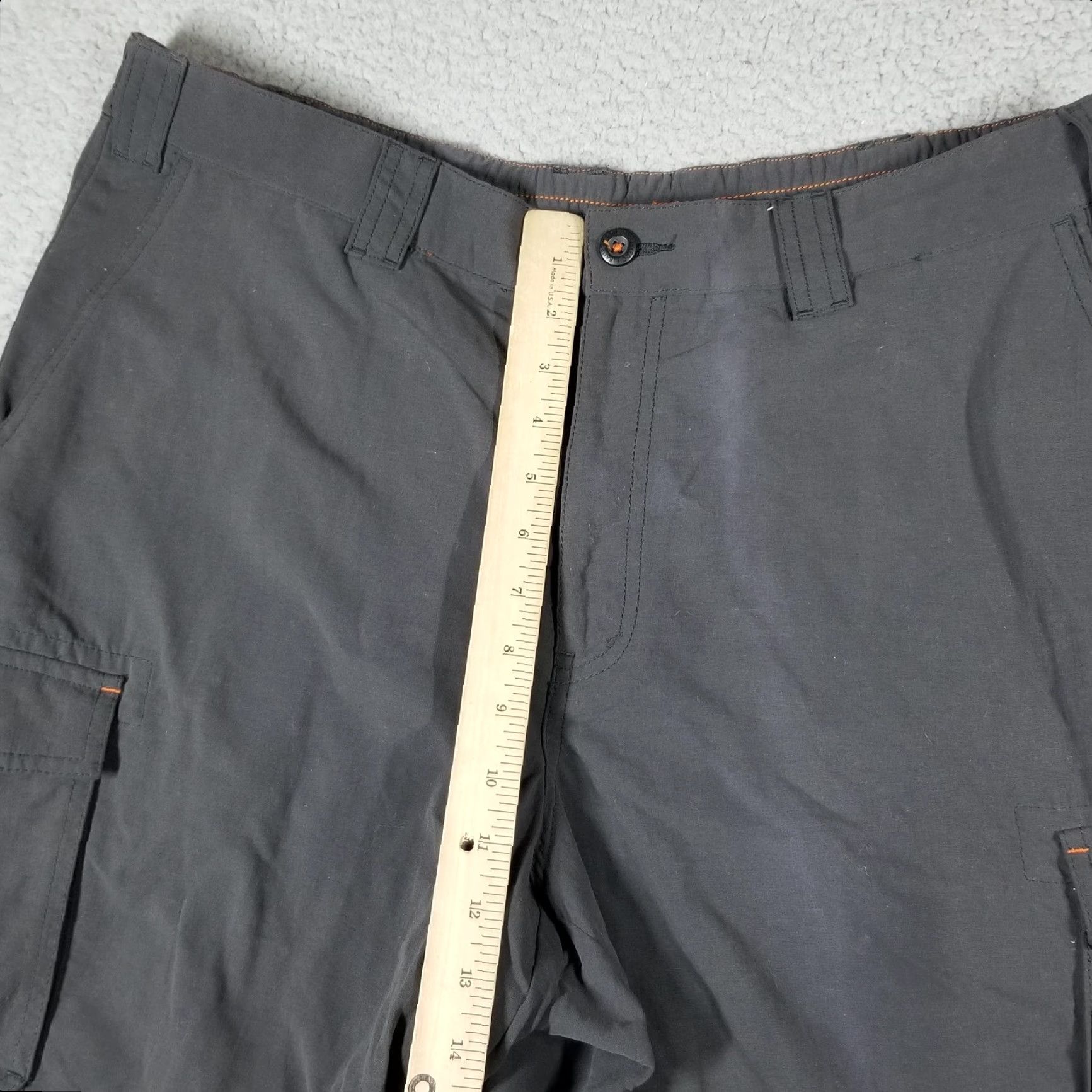 Eddie Bauer EDDIE BAUER Mens 36x32 Gray Utility Fit Hiking Cargo Pants Quick Dry Nylon Size US 36 / EU 52 - 6 Thumbnail