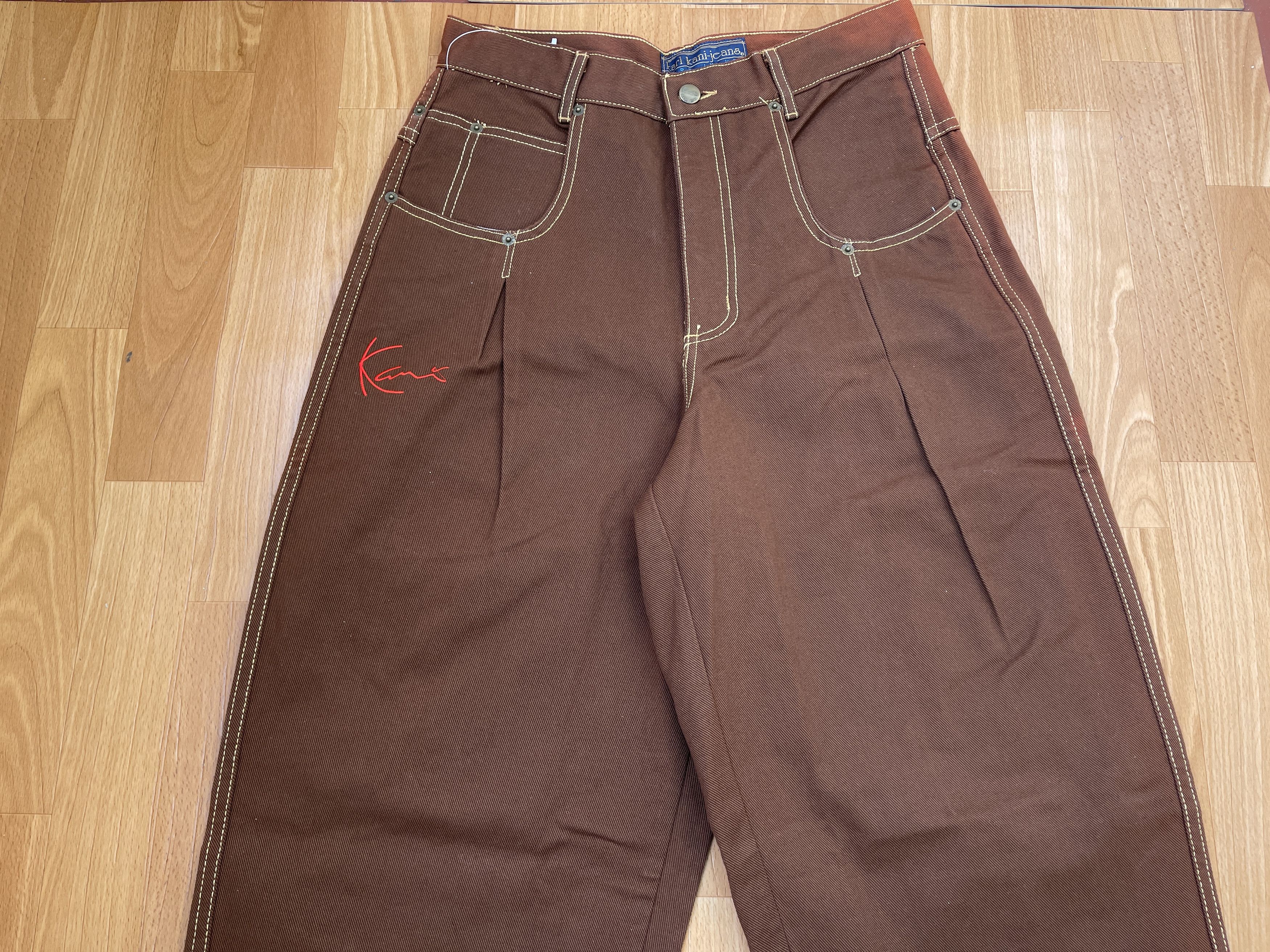Karl Kani KARL KANI jeans, baggy, vintage Kani jeans, 90s hip hop W 30 Size US 30 / EU 46 - 9 Thumbnail
