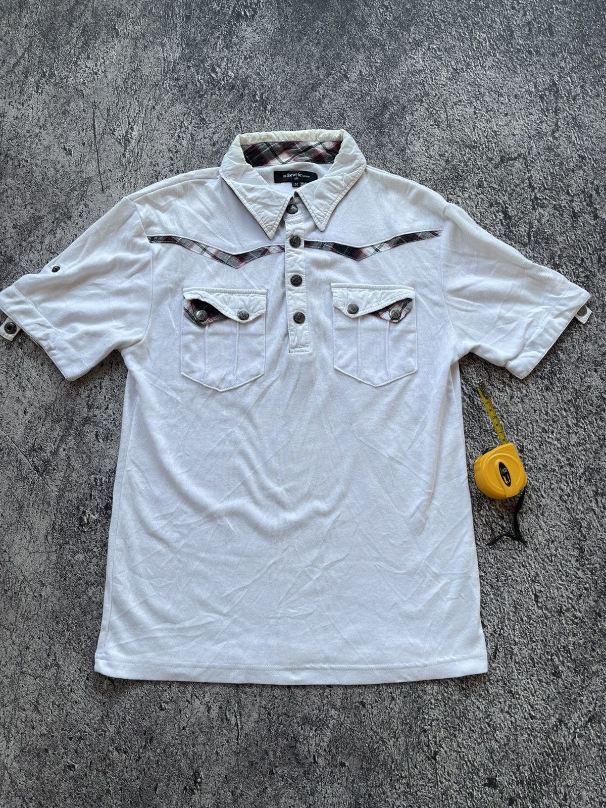 In The Attic In the attic homme double layer bondage polo shirt Size US M / EU 48-50 / 2 - 1 Thumbnail