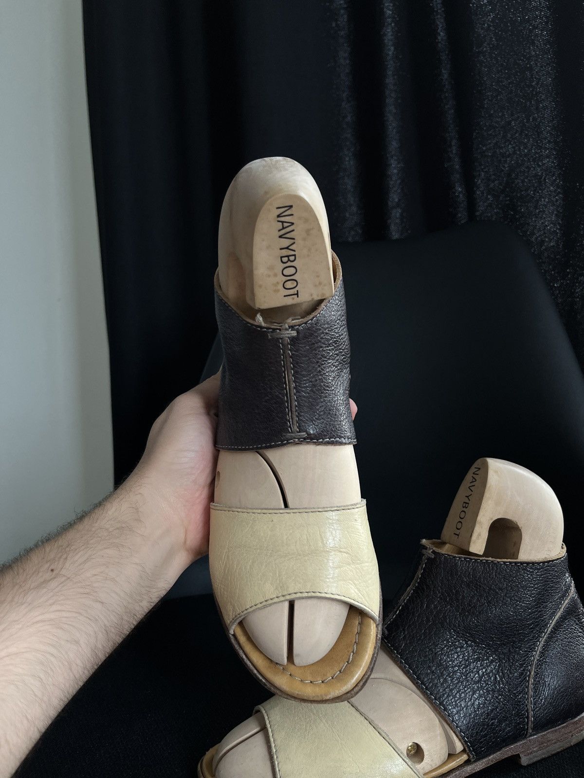 MoMA MoMa Leather Roman Style Sandals Size US 7 / IT 37 - 15 Thumbnail