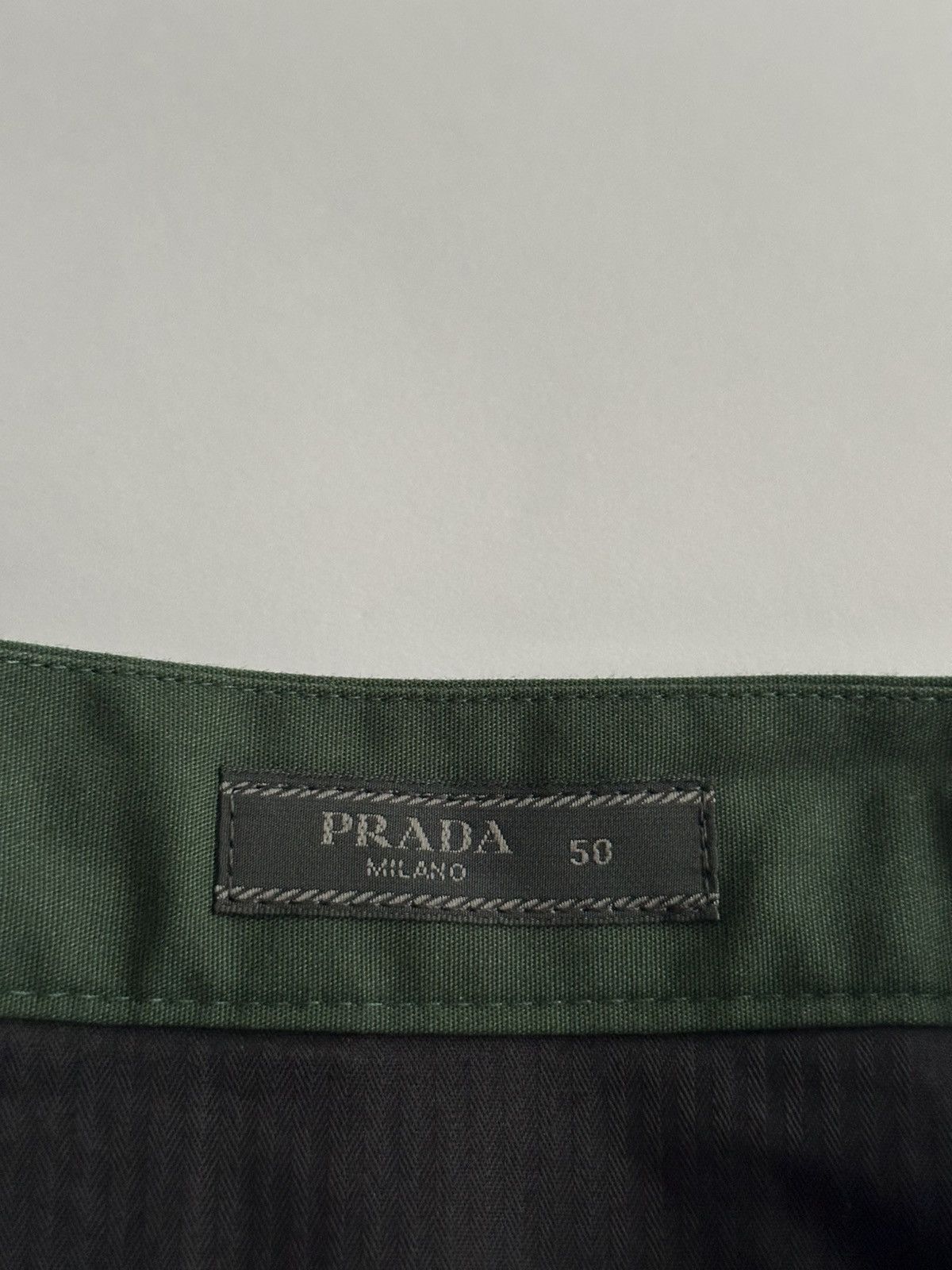 Prada Prada by Raf Simons Wide Logo Pants Size US 34 / EU 50 - 10 Thumbnail