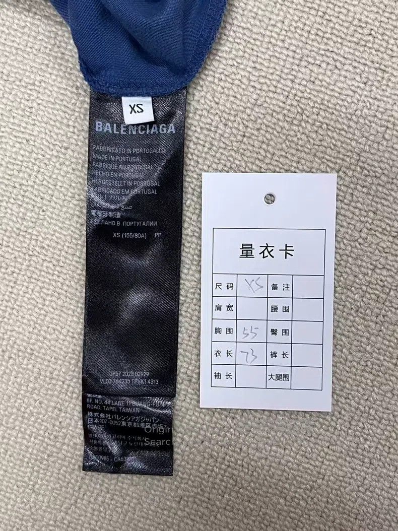 Other Balenciaga Alphabet Print Round Neck Pullover Short Sleeve Size US XS / EU 42 / 0 - 5 Thumbnail