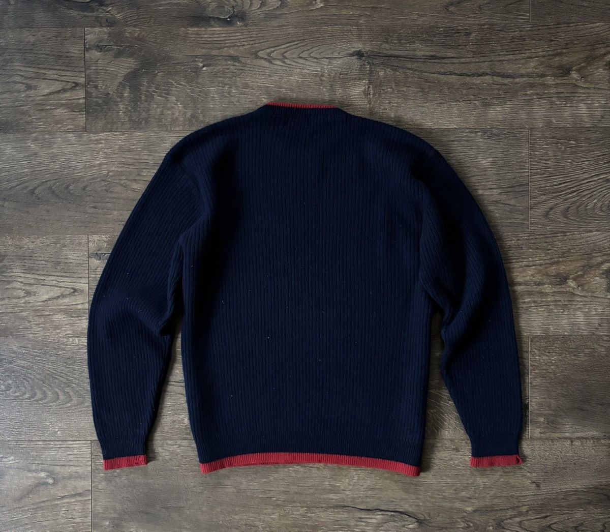 Burberry × Vintage Thomas burberry sport Sweater Vintage Size US M / EU 48-50 / 2 - 2 Thumbnail