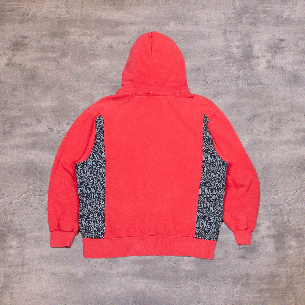 Disney Y2K 00's Disney Mickey Mouse AOP Print Red Baggy Hoodie Size US L / EU 52-54 / 3 - 2 Thumbnail
