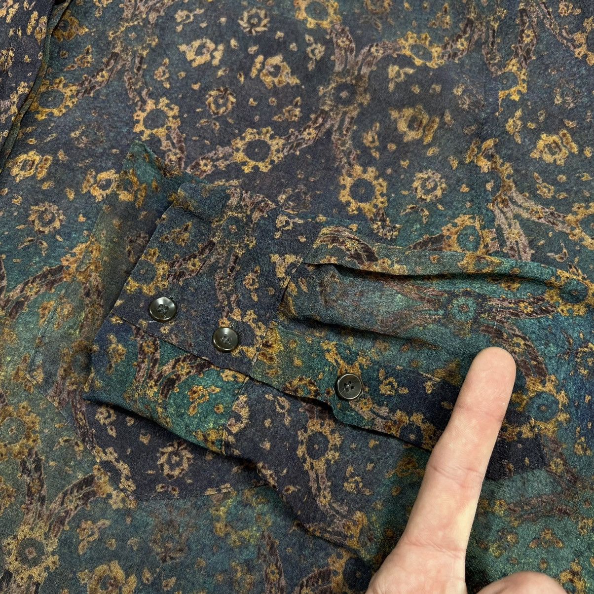 Vintage Vintage Y2K Peruvian Connection Viscose Abstract Retro Shirt Size XL / US 12-14 / IT 48-50 - 17 Thumbnail
