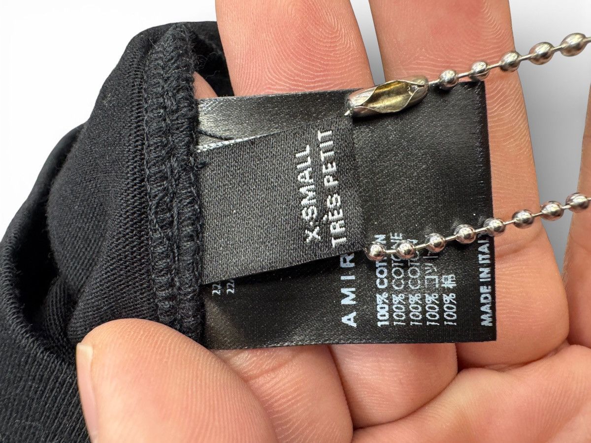Amiri Amiri Army Logo Black Shirt Size US XS / EU 42 / 0 - 6 Thumbnail