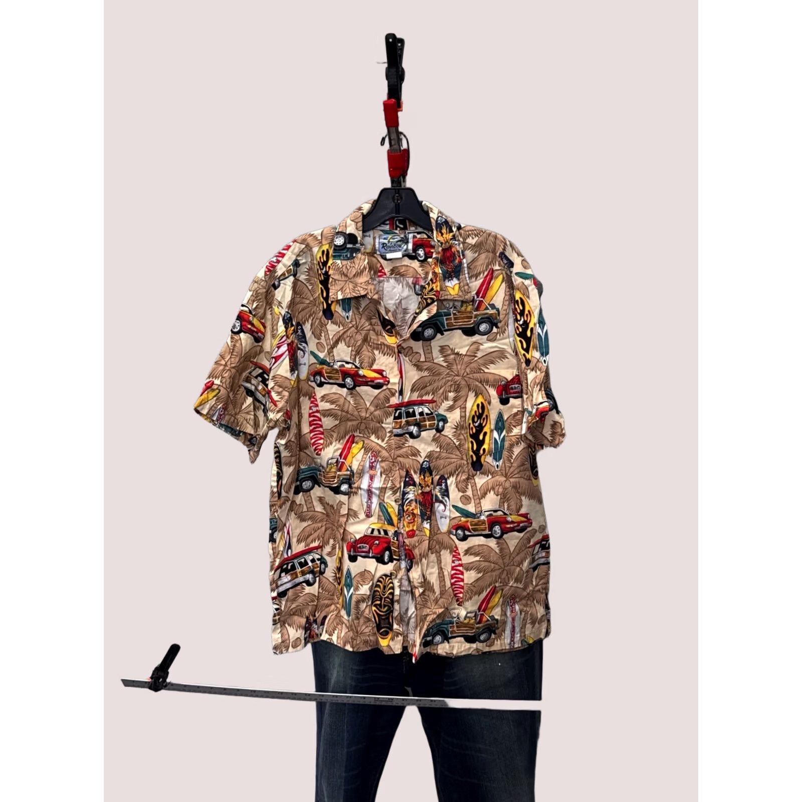 Rainbow Nike Rainbow Hawaii Short Sleeve Button Up Shirt L Adult Large Sharp Color Mens Size US L / EU 52-54 / 3 - 1 Thumbnail