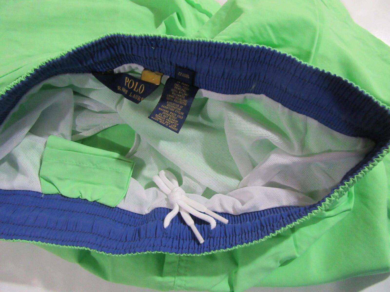 Polo Ralph Lauren Polo Ralph Lauren Mens Swim Trunks Nantucket Lime 2XL NWT Size US 40 / EU 56 - 3 Thumbnail