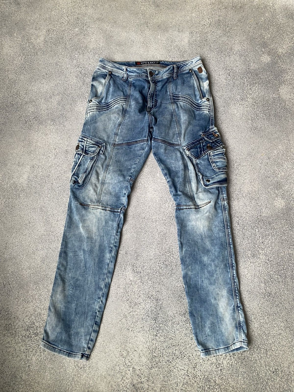 Japanese Brand × Vintage Vintage Cipo&baxx Archival Denim Japanese Style Pants Size US 34 / EU 50 - 3 Thumbnail