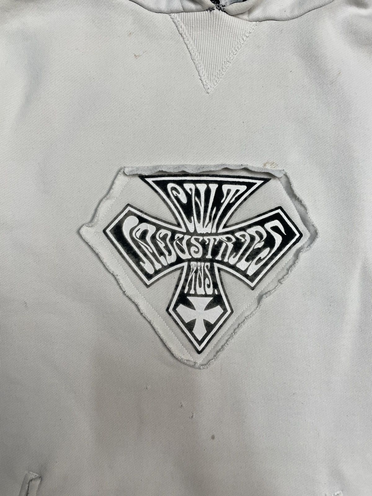 Vintage Vintage Cult affliction y2k Faded Effect Hoodie Opium Style Size US L / EU 52-54 / 3 - 13 Thumbnail