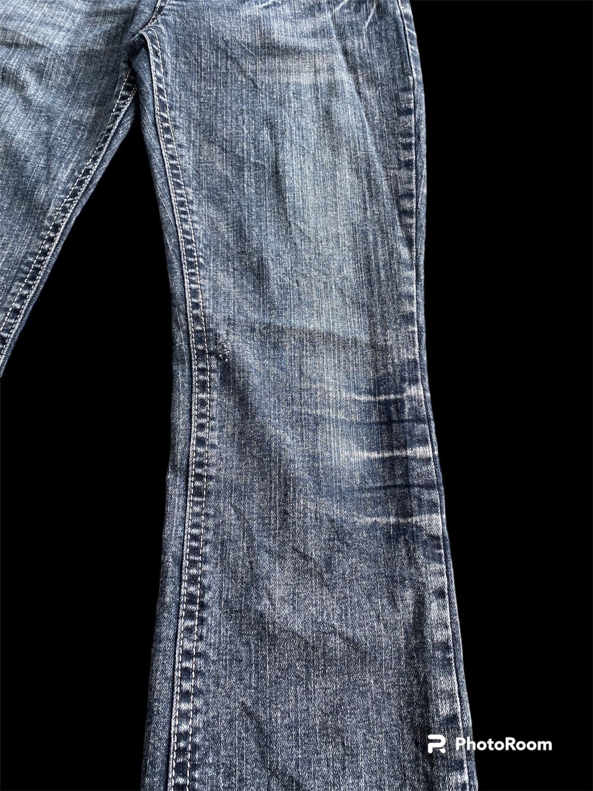 Hysteric Glamour × If Six Was Nine × Masaki Matsushima Flare Jeans Japan Masaki Stretch Faded Black Size US 29 - 6 Thumbnail