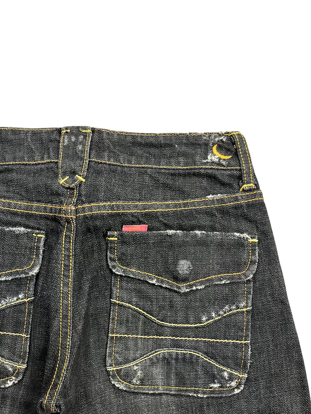 Japanese Brand 2000s Gekko - Distressed Denim Size US 29 - 9 Thumbnail