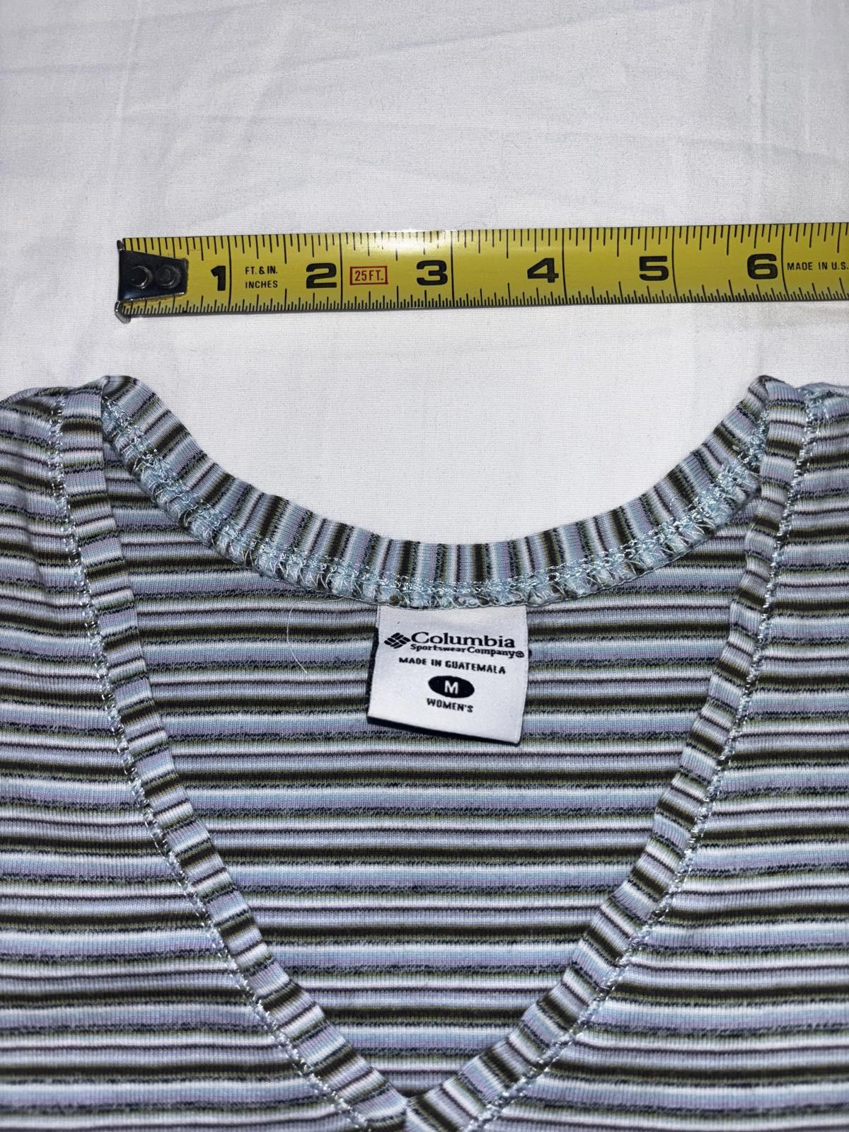 Columbia Columbia Vintage Striped V-Neck Tee Size M / US 6-8 / IT 42-44 - 8 Thumbnail