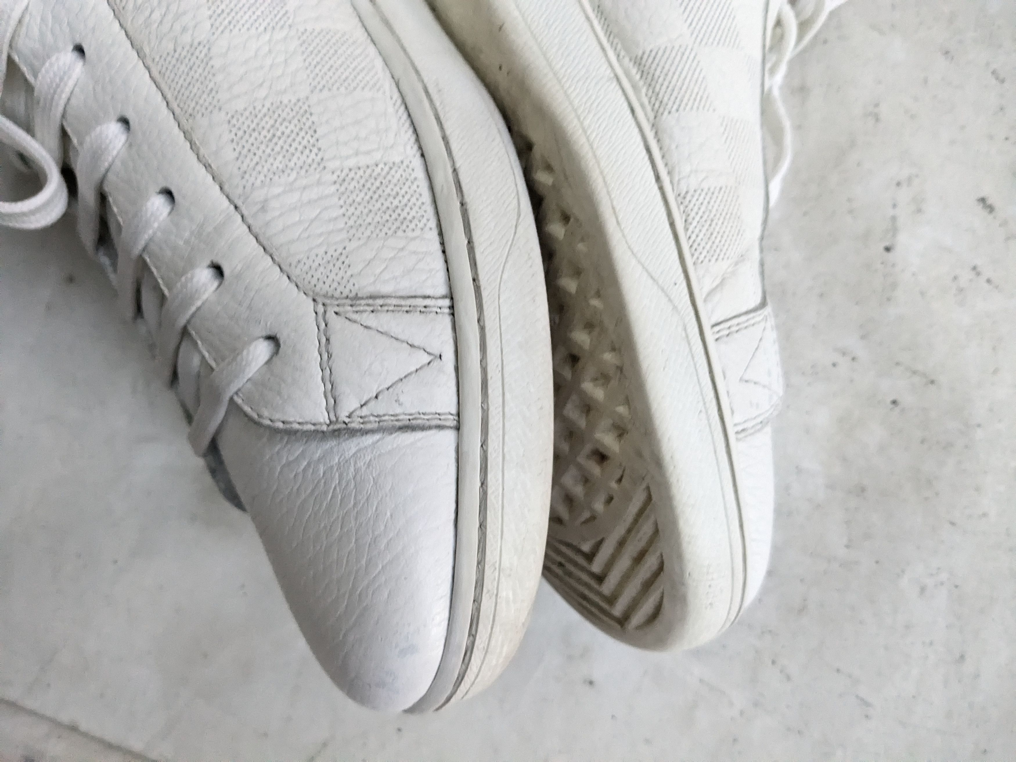 Louis Vuitton Louis Vuitton Sneakers White 10 Monogram Logo High Tops Size US 10 / EU 43 - 12 Thumbnail