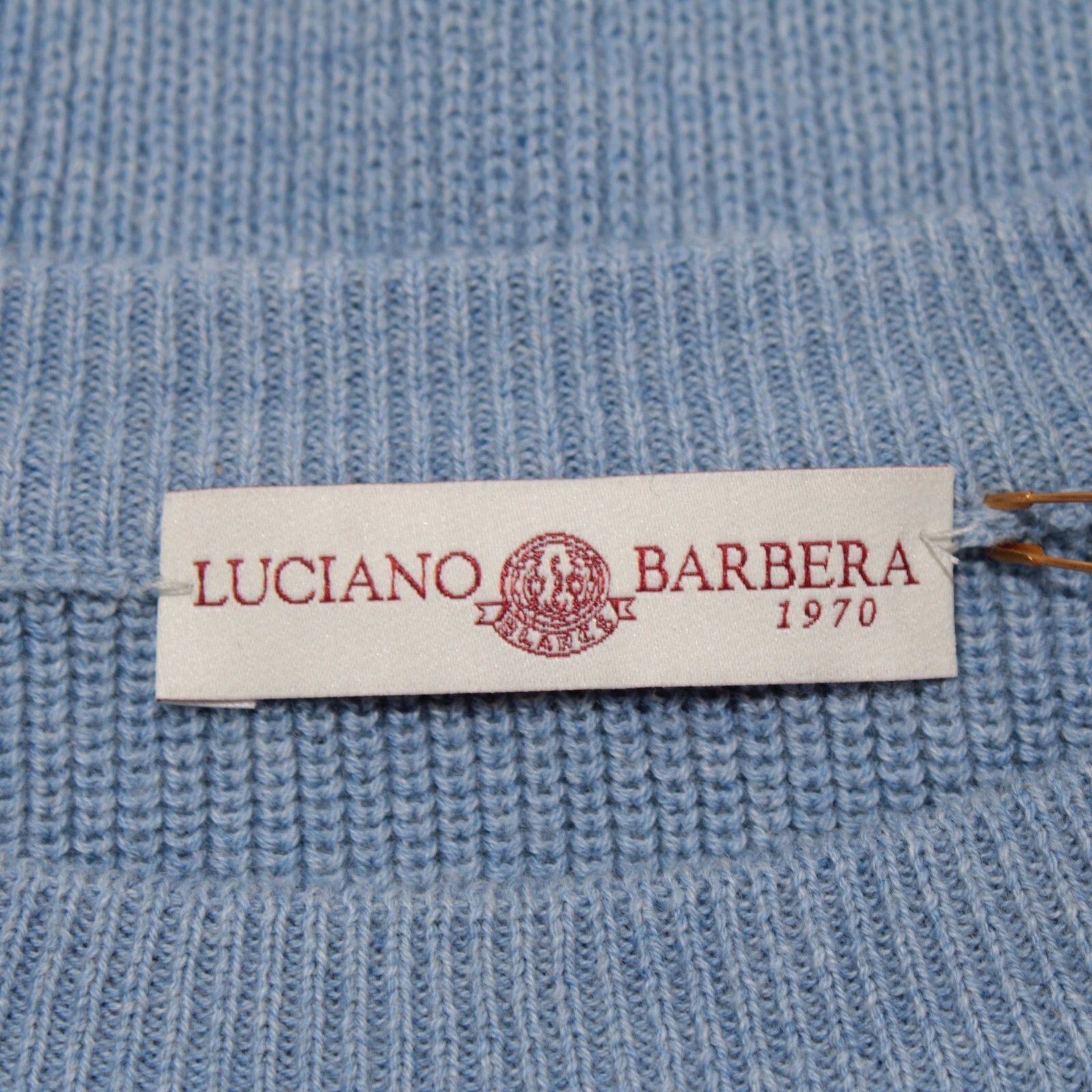 Luciano Barbera Luciano Barbera Sweater Size US M in Blue Size US M / EU 48-50 / 2 - 3 Thumbnail