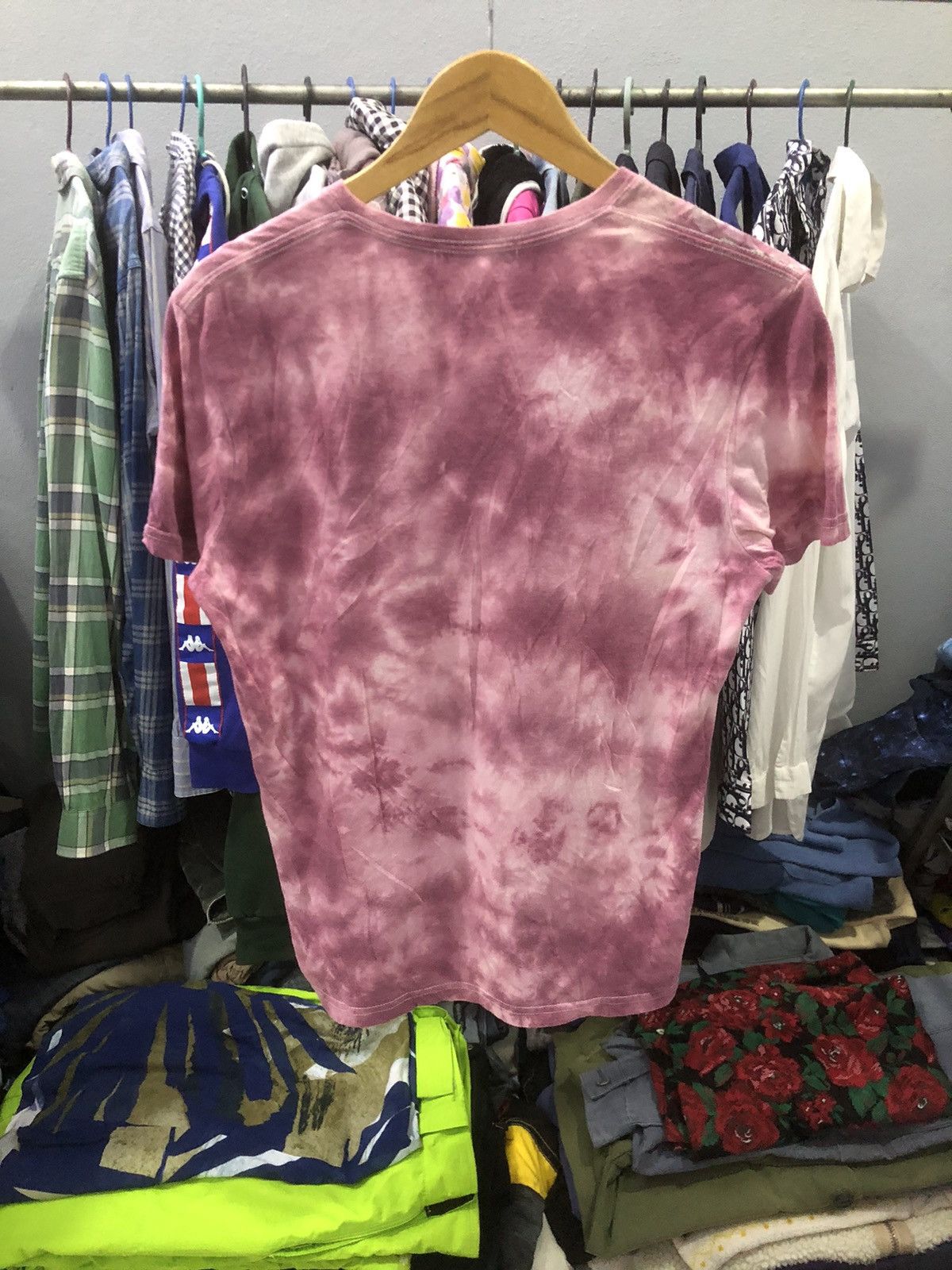 Japanese Brand × semanticdesign Semanticdesign All-Over Print V-Neck Tee — Avant-Garde Size US S / EU 44-46 / 1 - 10 Thumbnail