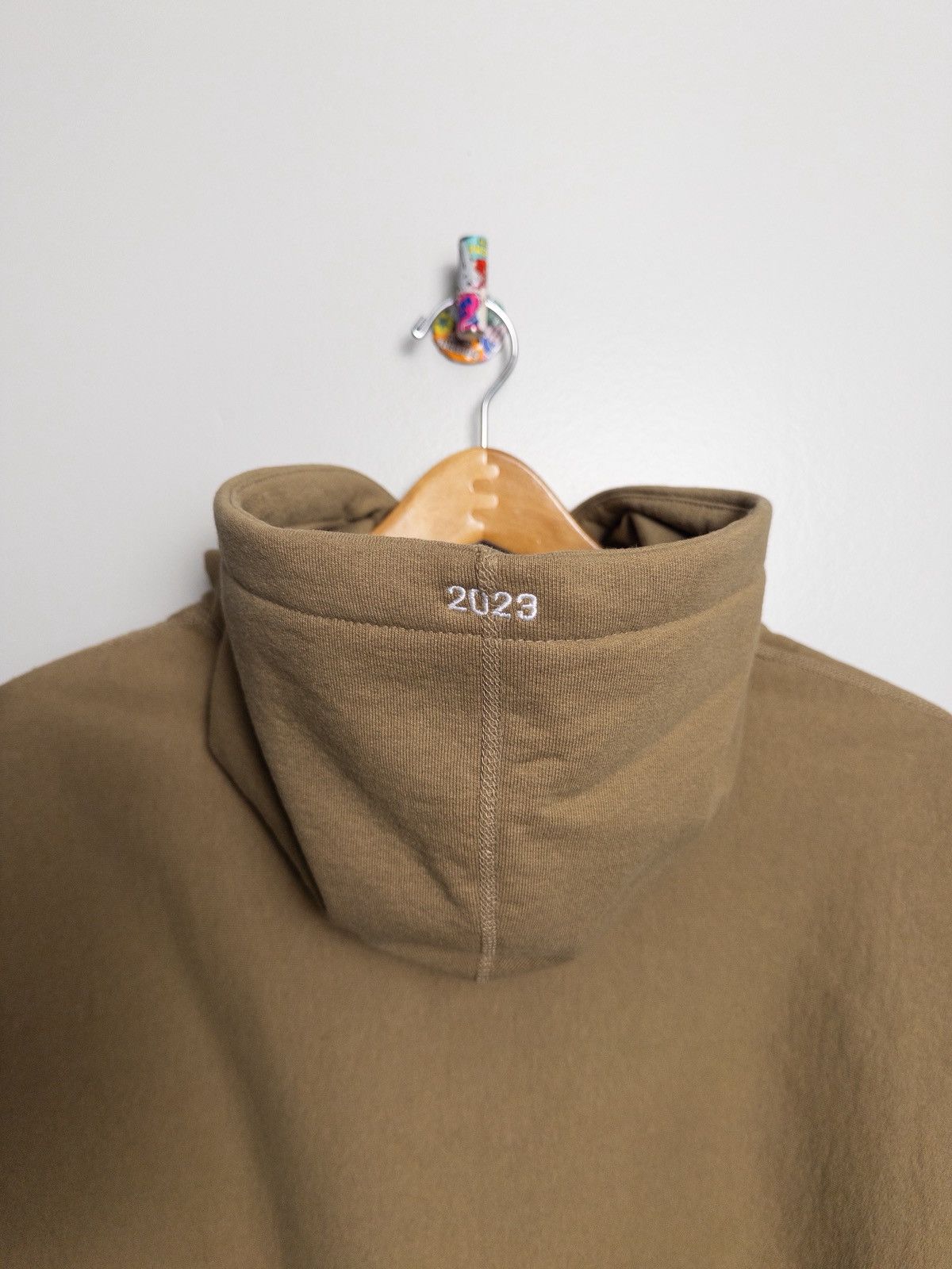 Supreme BOX LOGO HOODIE DARK SAND Size US M / EU 48-50 / 2 - 6 Thumbnail