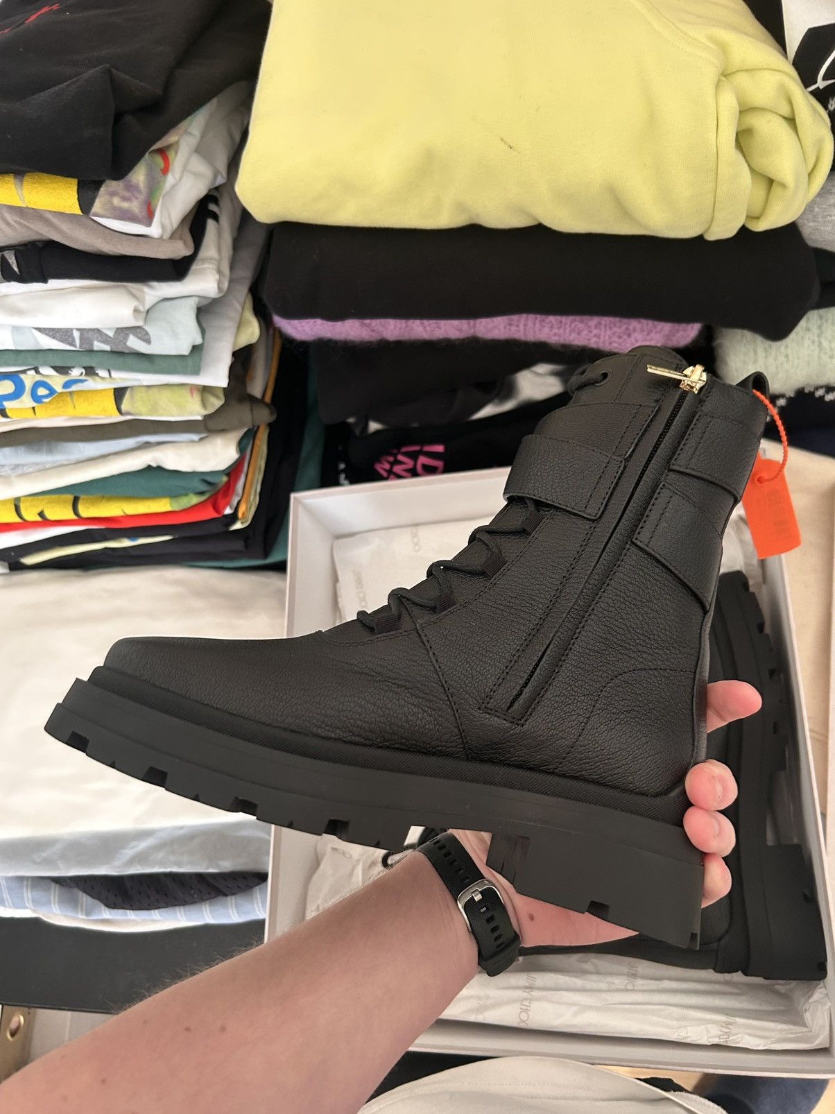 Jimmy Choo Jimmy Choo Noemi 45 Boots Size US 7 / IT 37 - 4 Thumbnail