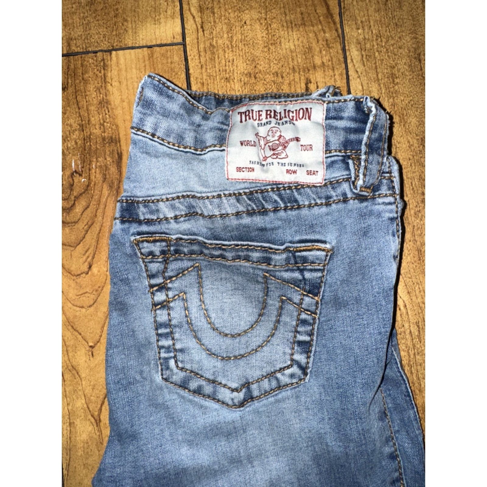 True Religion VINTAGE True Religion Becca Jeans Women’s 28x34 Bootcut Medium Wash Denim Blue 90s Womens Size 28" / US 6 / IT 42 - 2 Thumbnail