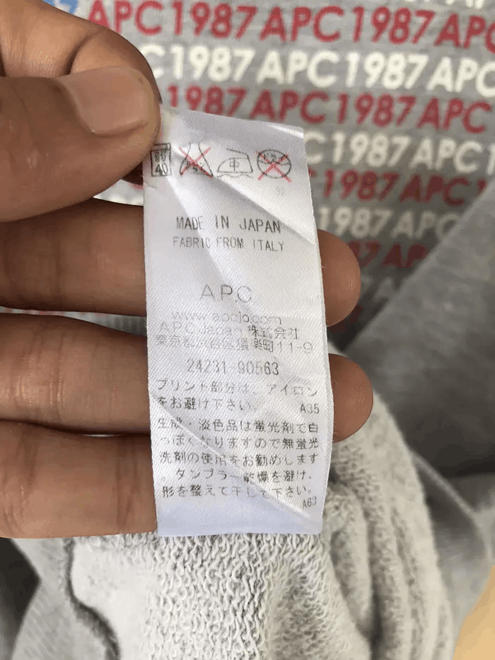 A.P.C. A.P.C Rue Madame Paris Sweatshirts Size US XS / EU 42 / 0 - 8 Thumbnail