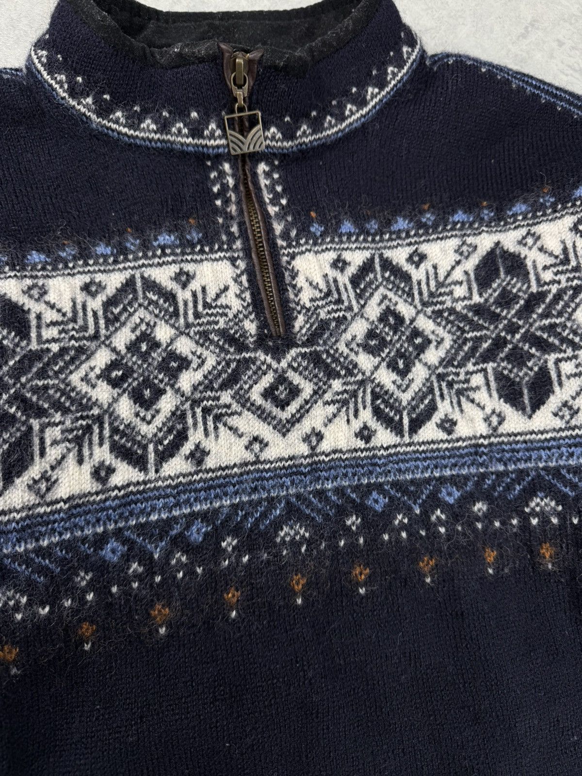 Dale Of Norway Dale of Norway Nordic Wool Half Zip Sweater Size S Size US S / EU 44-46 / 1 - 7 Thumbnail