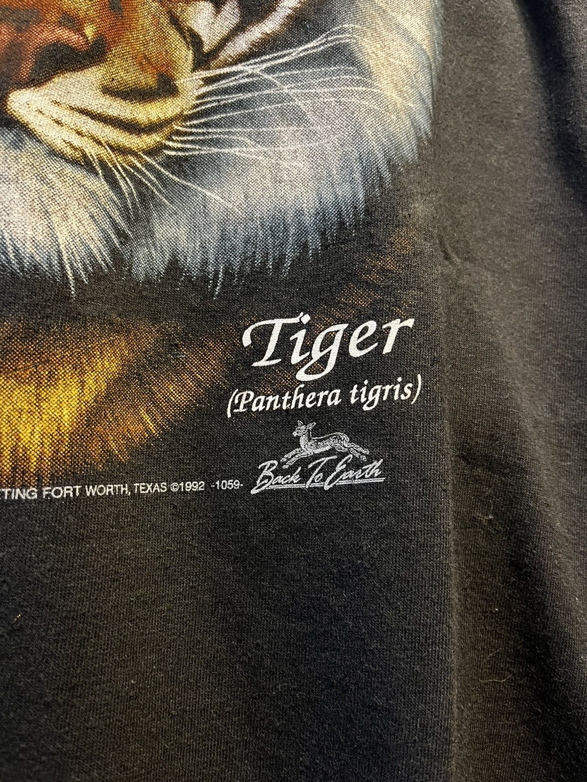 Harley Davidson × Vintage Vinrage tee 1992 3d emblem Tiger t-shirt 90s rare retro Size US L / EU 52-54 / 3 - 5 Thumbnail