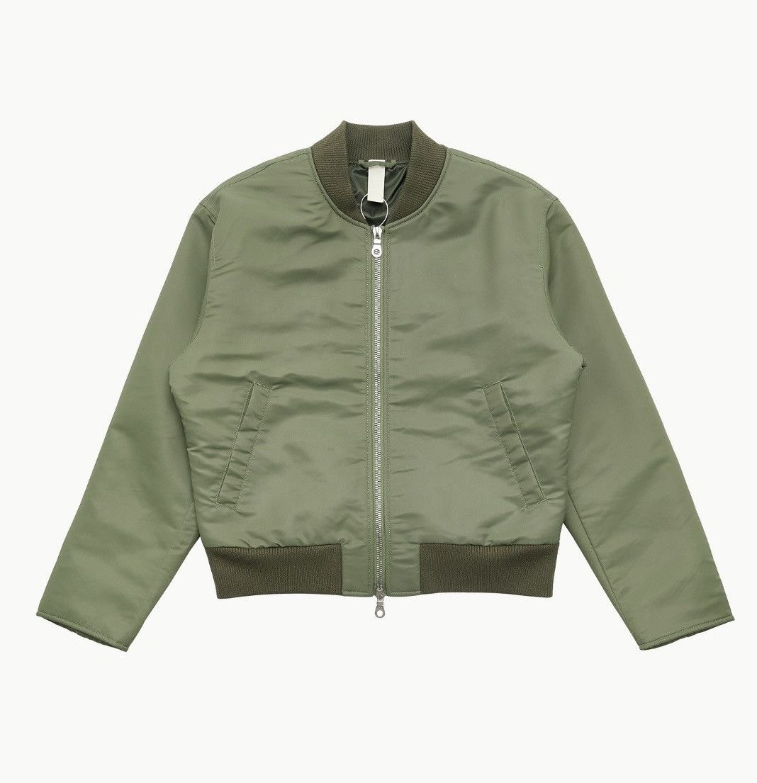Sunflower Sunflower Green Nylon Bomber Jacket Size L Zip Up Jacket Size US L / EU 52-54 / 3 - 1 Thumbnail