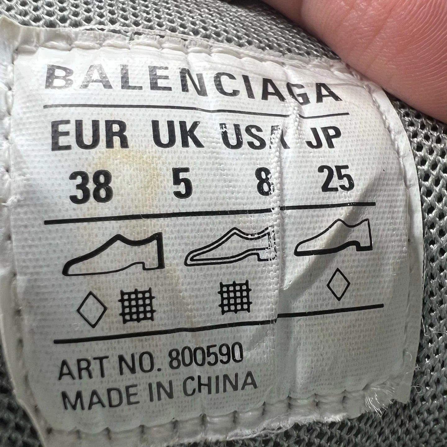 Balenciaga Balenciaga Track GrayPink 38 Wmns Min Lining Wear Size US 7.5 / IT 37.5 - 6 Thumbnail