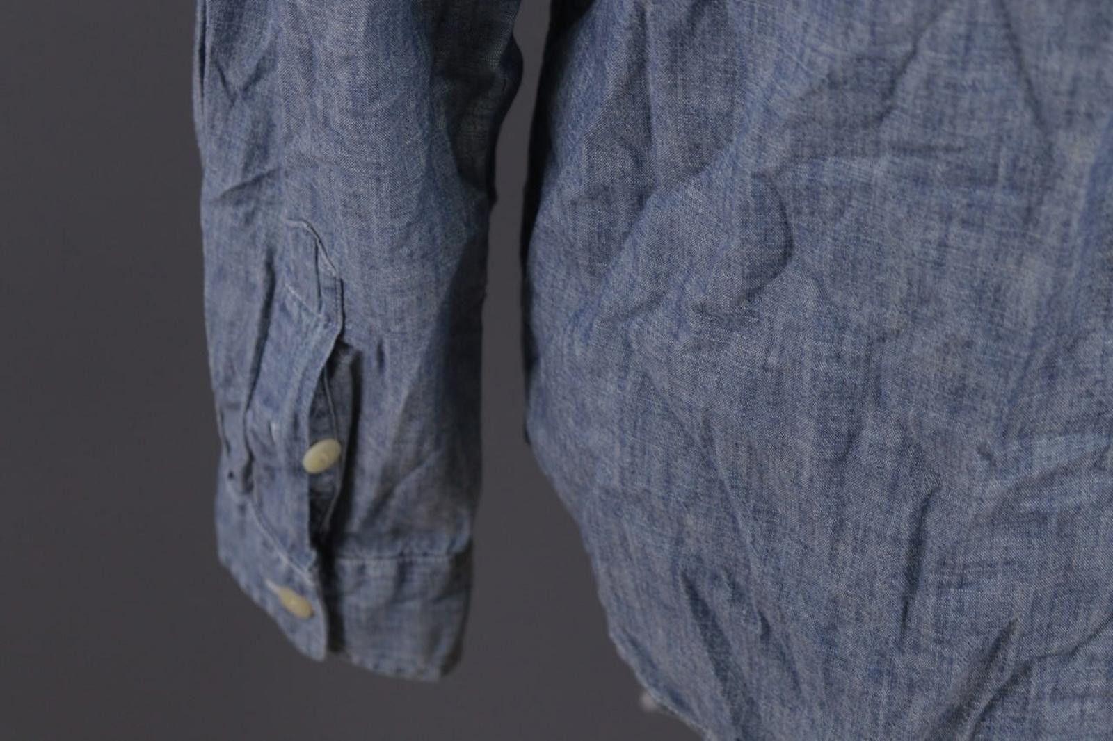 Denim & Supply Ralph Lauren Denim & Supply Ralph Lauren Blue Denim Pockets Shirt Size M Size US M / EU 48-50 / 2 - 12 Thumbnail