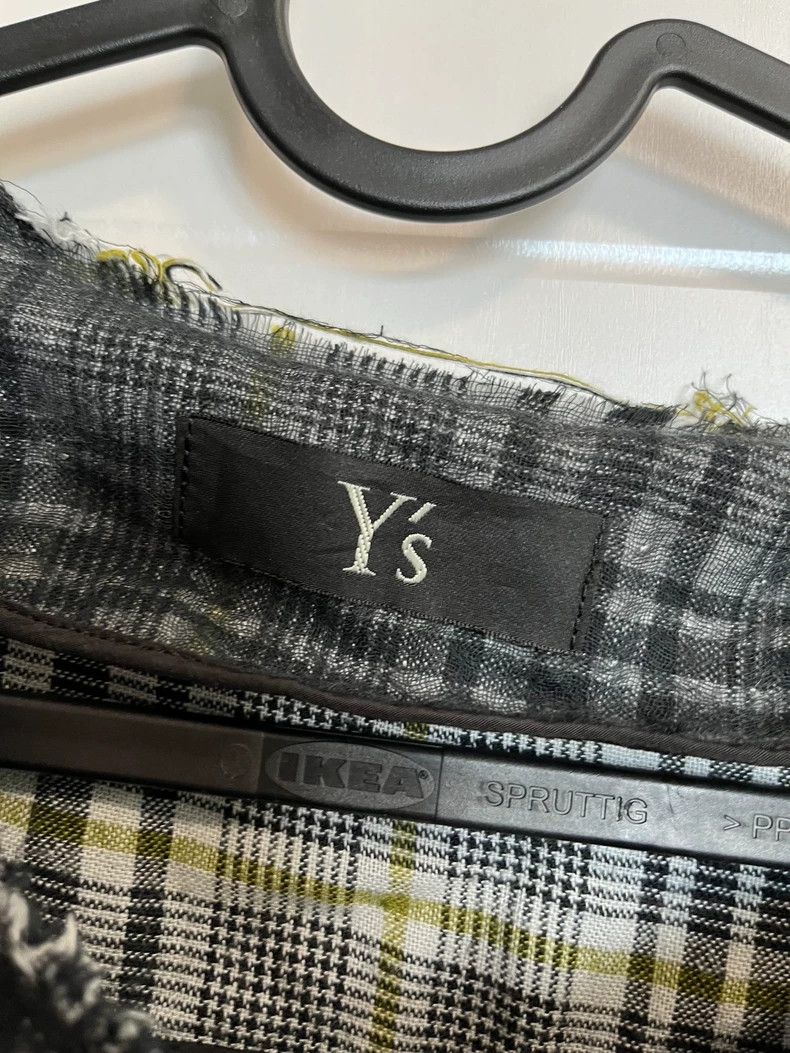 Y's Y's Plaid Wool Design Maxi Dress Size S / US 4 / IT 40 - 3 Thumbnail