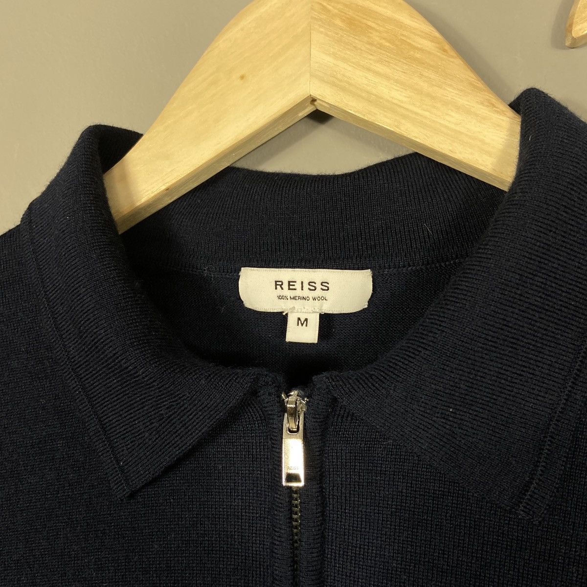 Reiss Reiss wool polo shirt Size US M / EU 48-50 / 2 - 3 Thumbnail