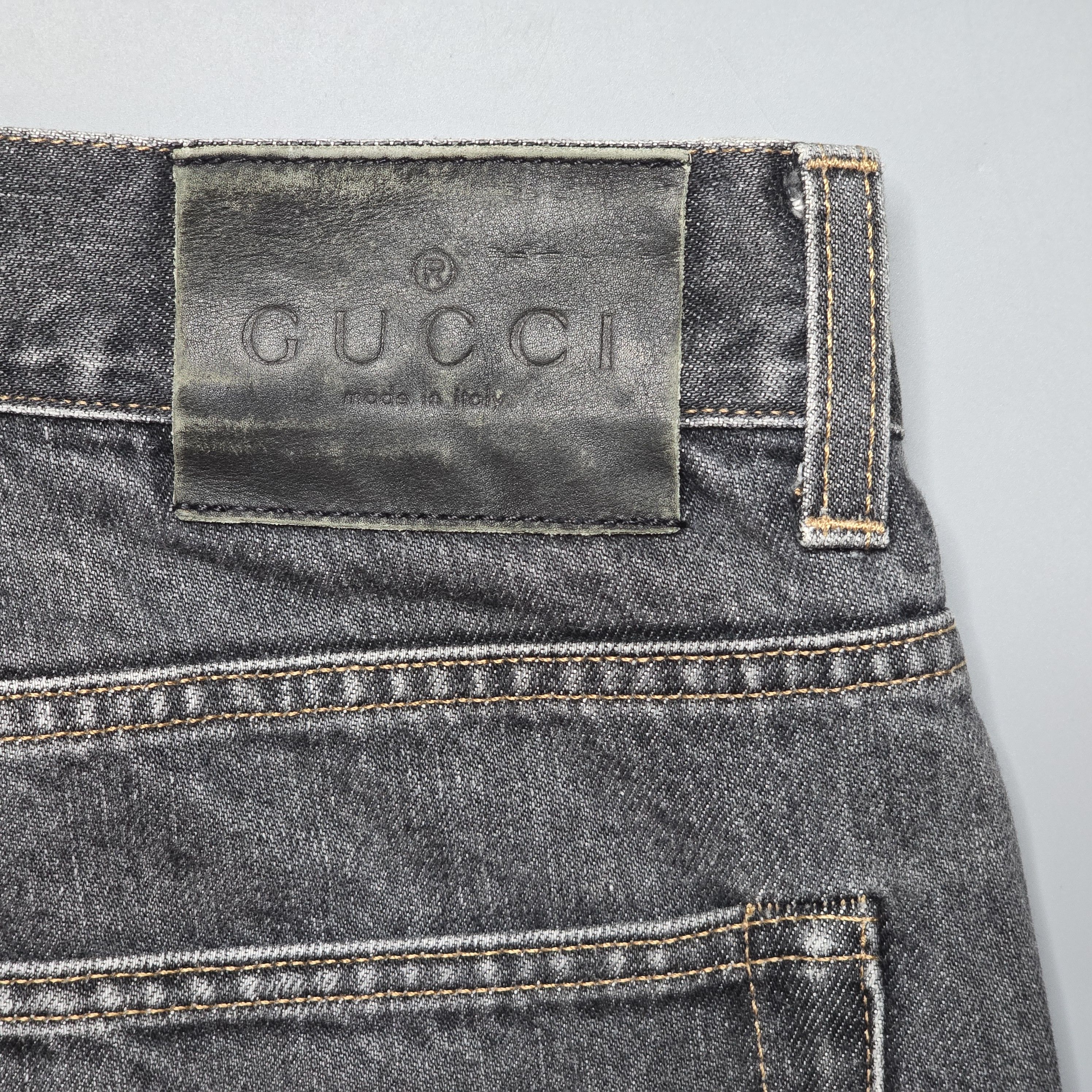 Gucci Gucci by Tom Ford - FW99 Selvedge Straight Jeans Size US 30 / EU 46 - 9 Thumbnail