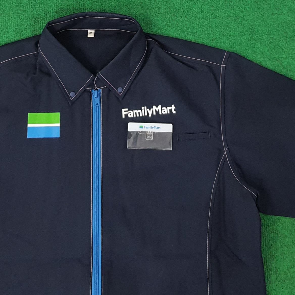 Japanese Brand Vintage Family Mart Staff Japan Uniform C259N56 Size US M / EU 48-50 / 2 - 2 Thumbnail