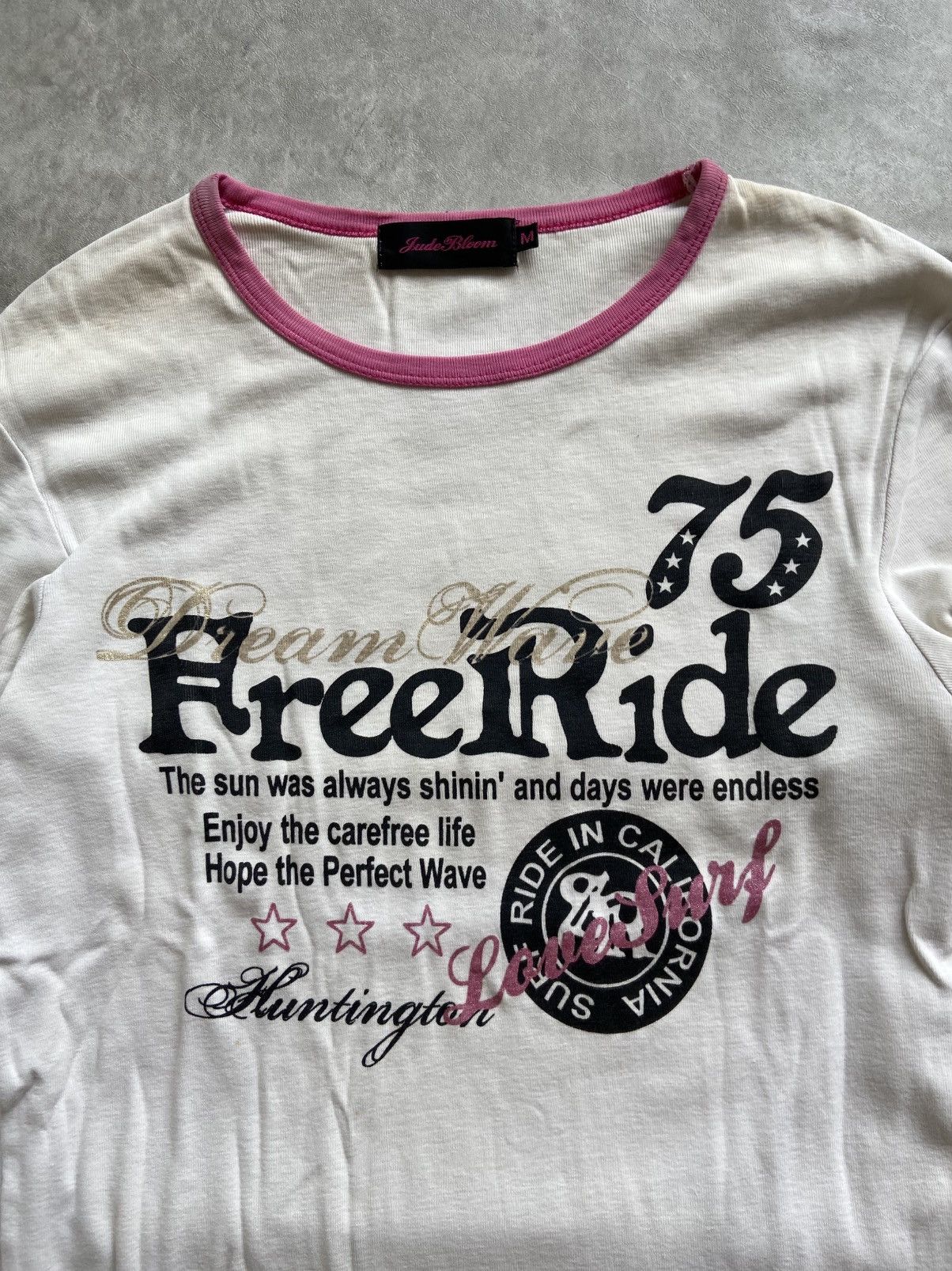 If Six Was Nine × Japanese Brand Jude Bloom Free Ride Surf Style Longsleeve Size US M / EU 48-50 / 2 - 2 Thumbnail