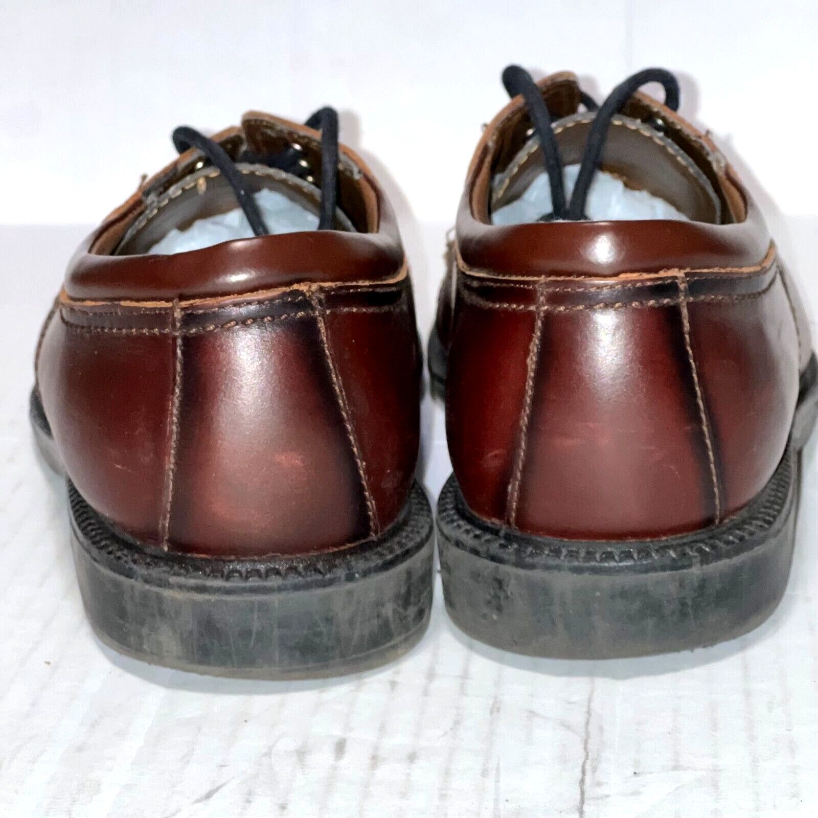 Dockers Dockers Men's Leather Cap Toe Oxford Shoes Size 13 Burgundy Size US 13 / EU 46 - 8 Thumbnail