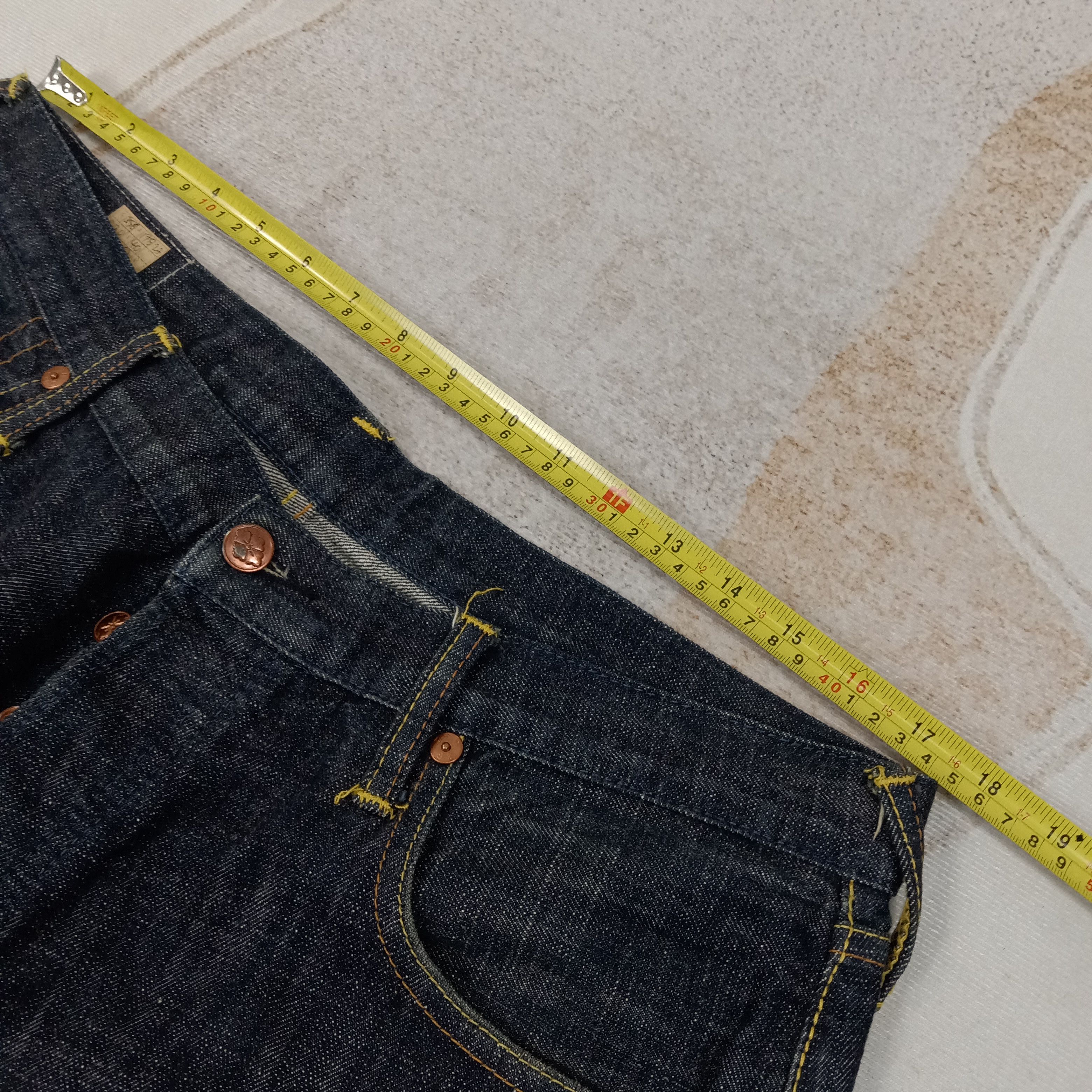 Evisu Evisu Paris Selvedge Japanese Daicock Denim Jeans C258N30 Size US 37 - 9 Thumbnail